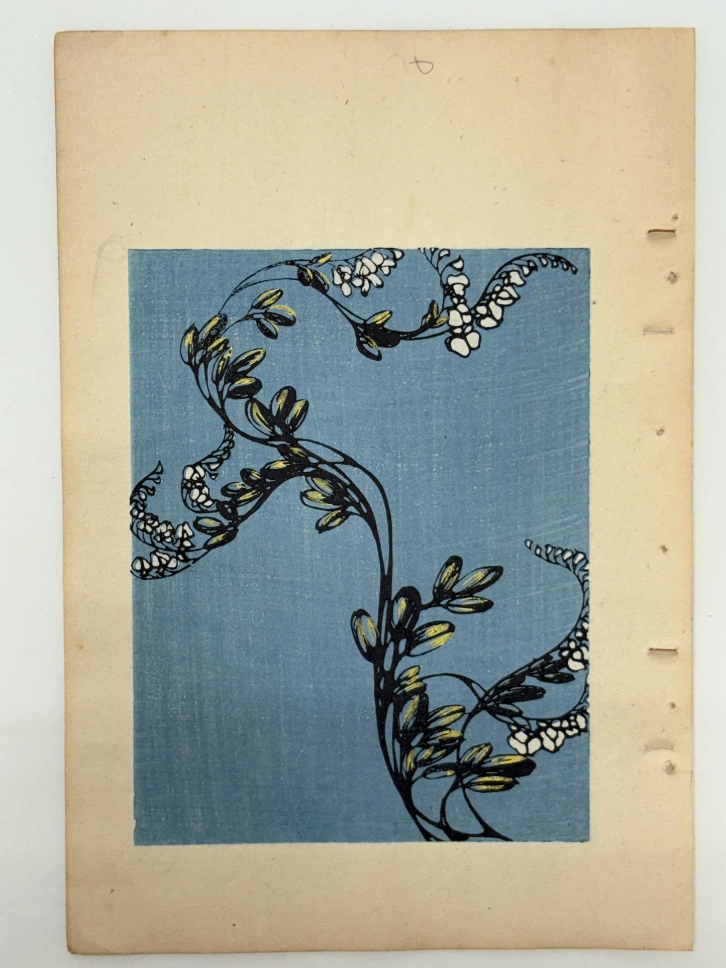 Japanese woodblock print, Around 1900, Shin-Bijutsukai 10