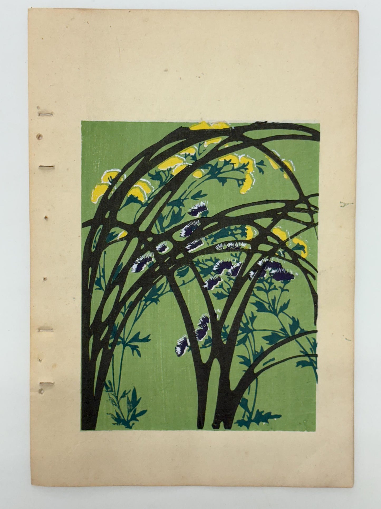 Japanese woodblock print, Around 1900, Shin-Bijutsukai 10