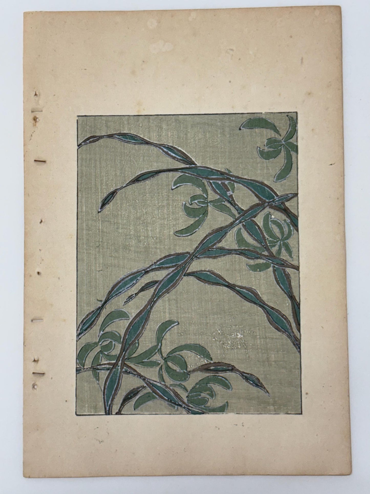 Japanese woodblock print, Around 1900, Shin-Bijutsukai 11