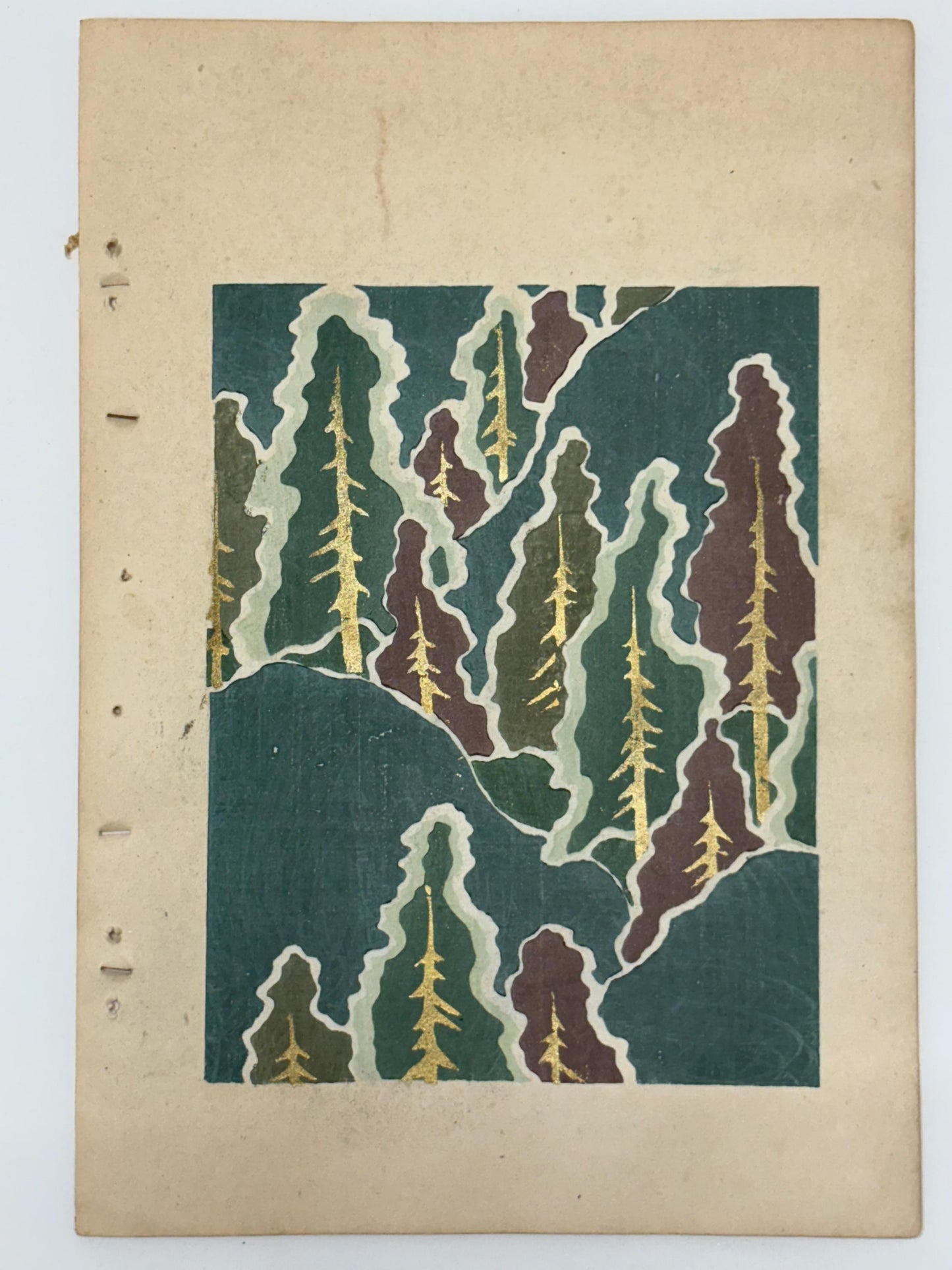 Japanese woodblock print, Around 1900, Shin-Bijutsukai 11