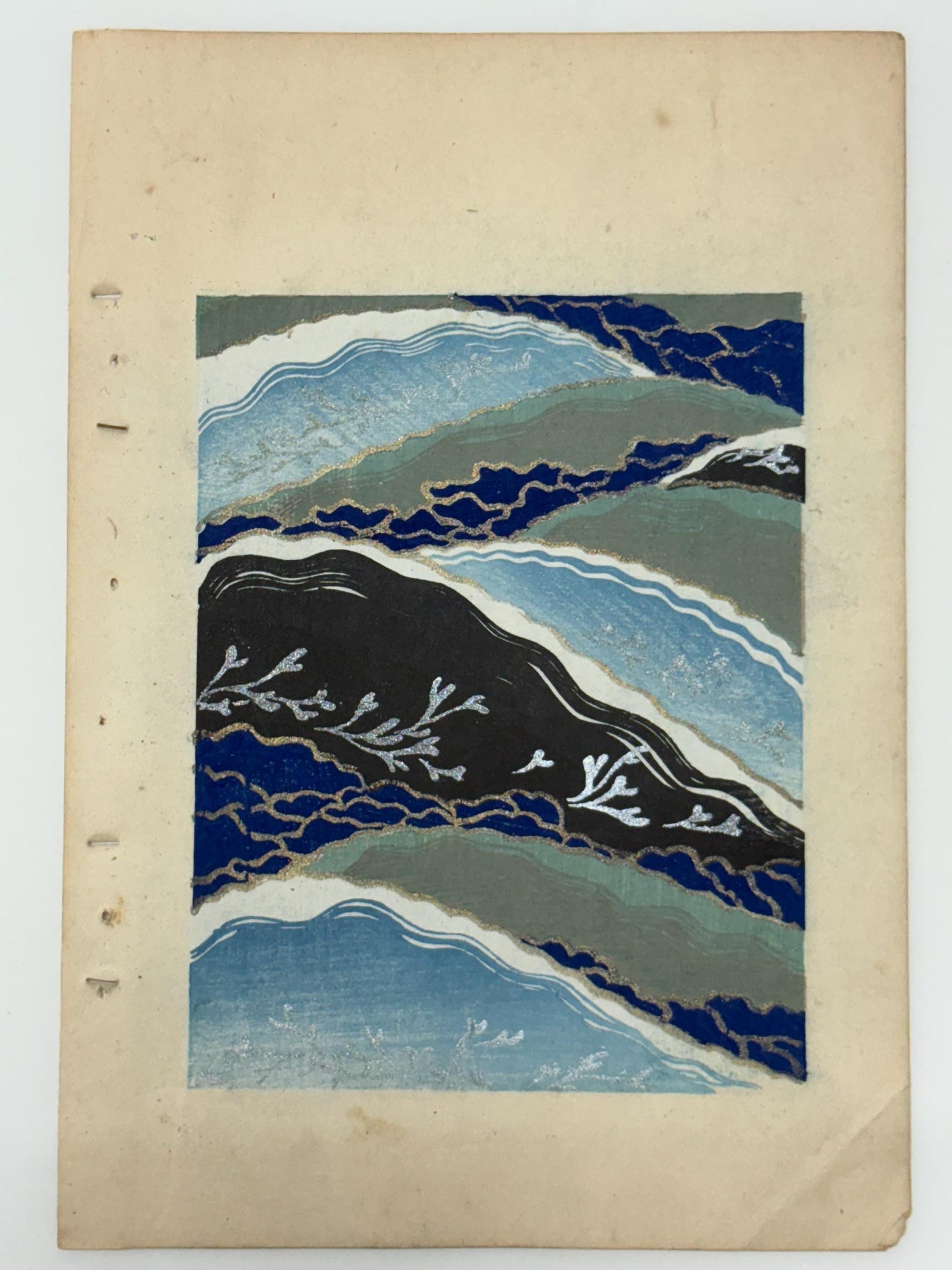 Japanese woodblock print, Around 1900, Shin-Bijutsukai 11