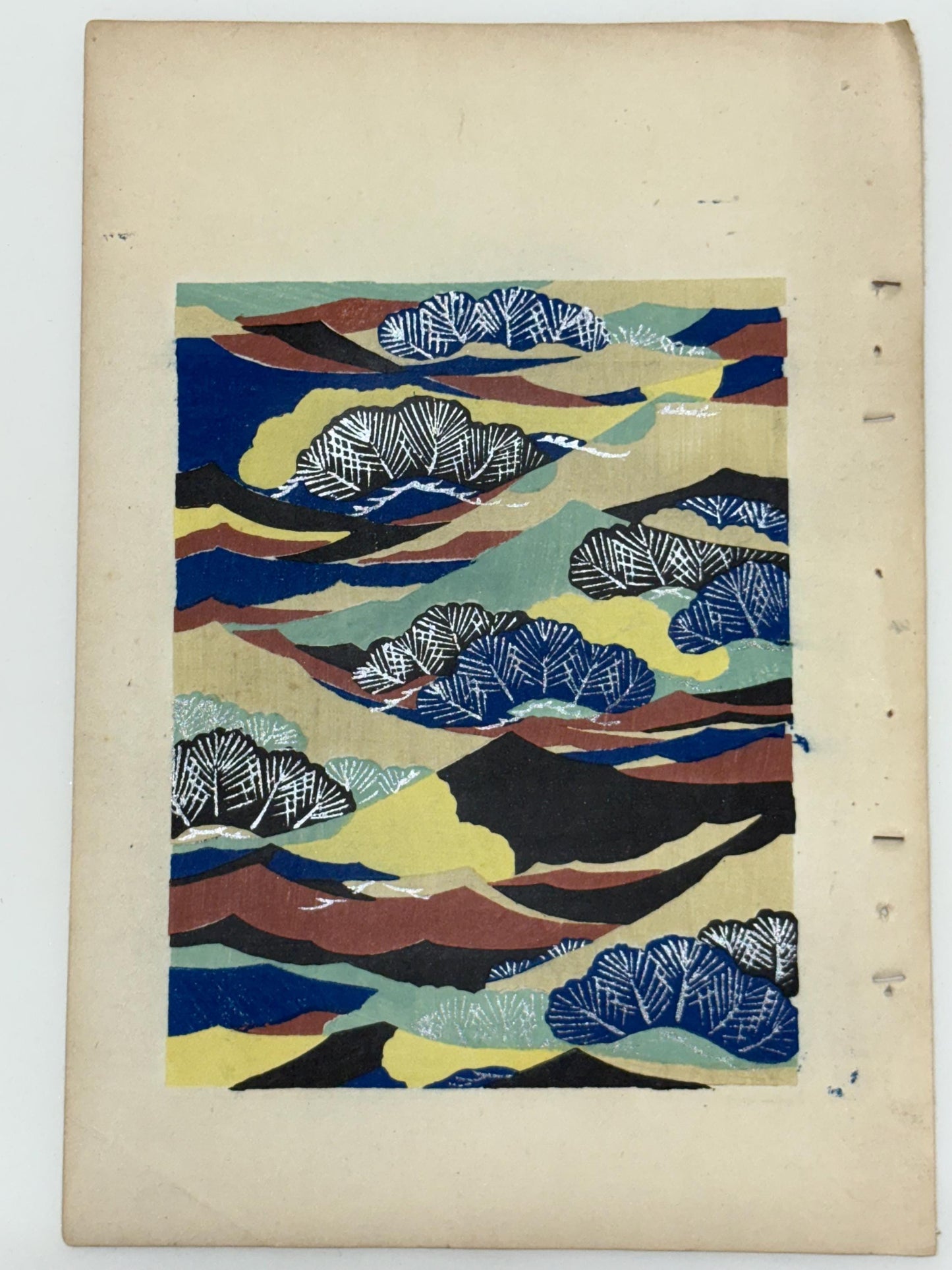 Japanese woodblock print, Around 1900, Shin-Bijutsukai 11