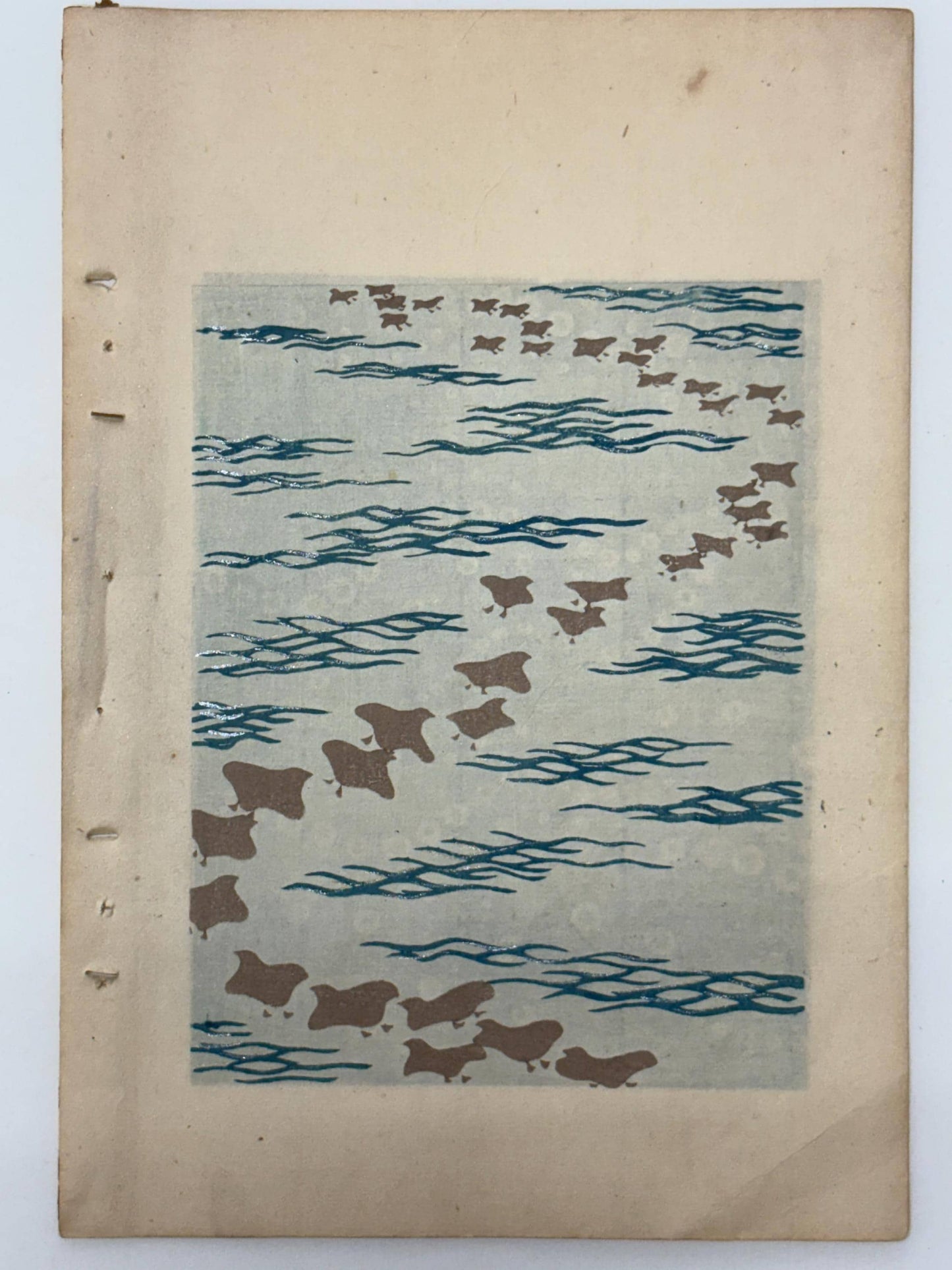Japanese woodblock print, Around 1900, Shin-Bijutsukai 11