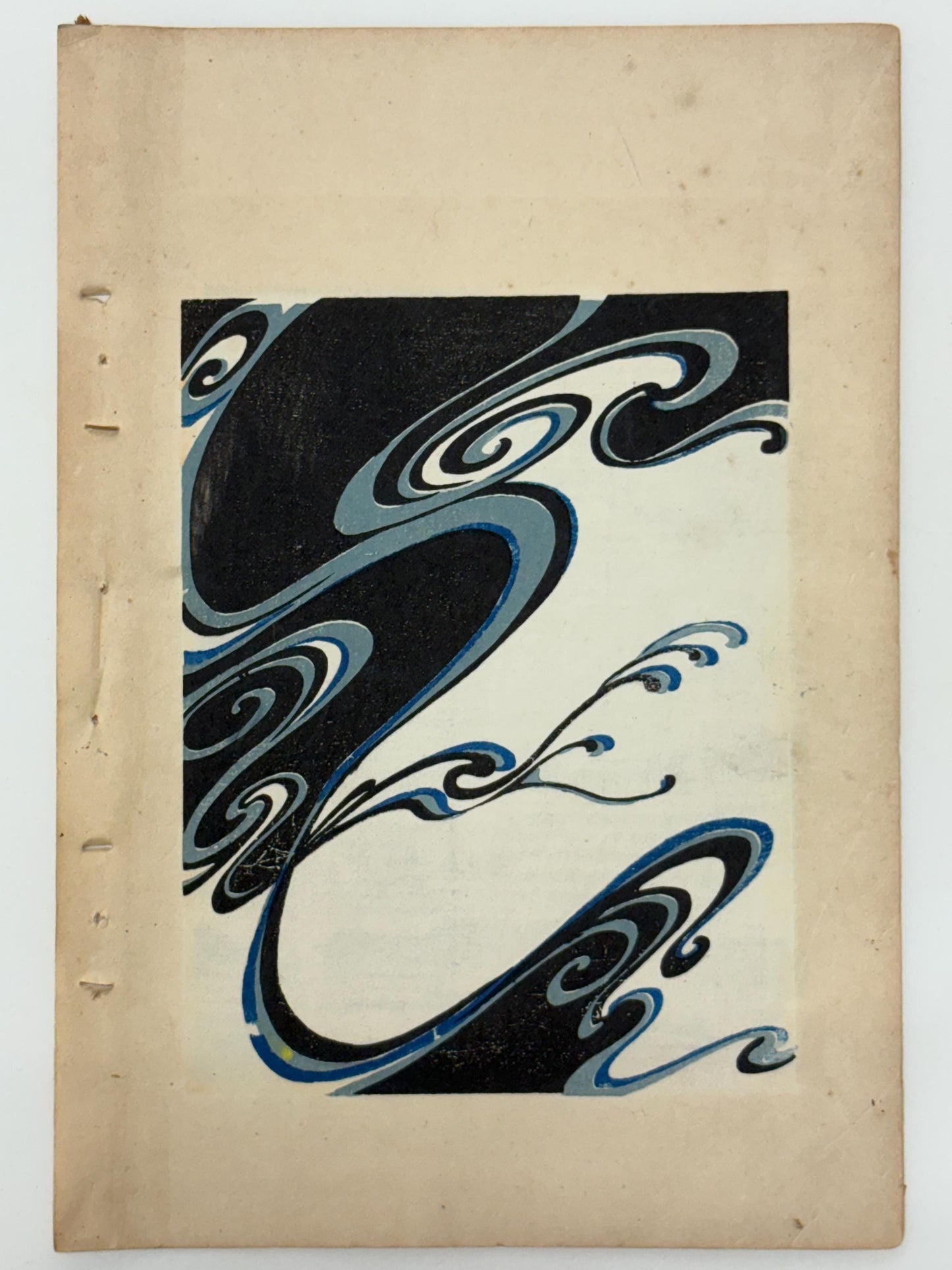Japanese woodblock print, Around 1900, Shin-Bijutsukai 11