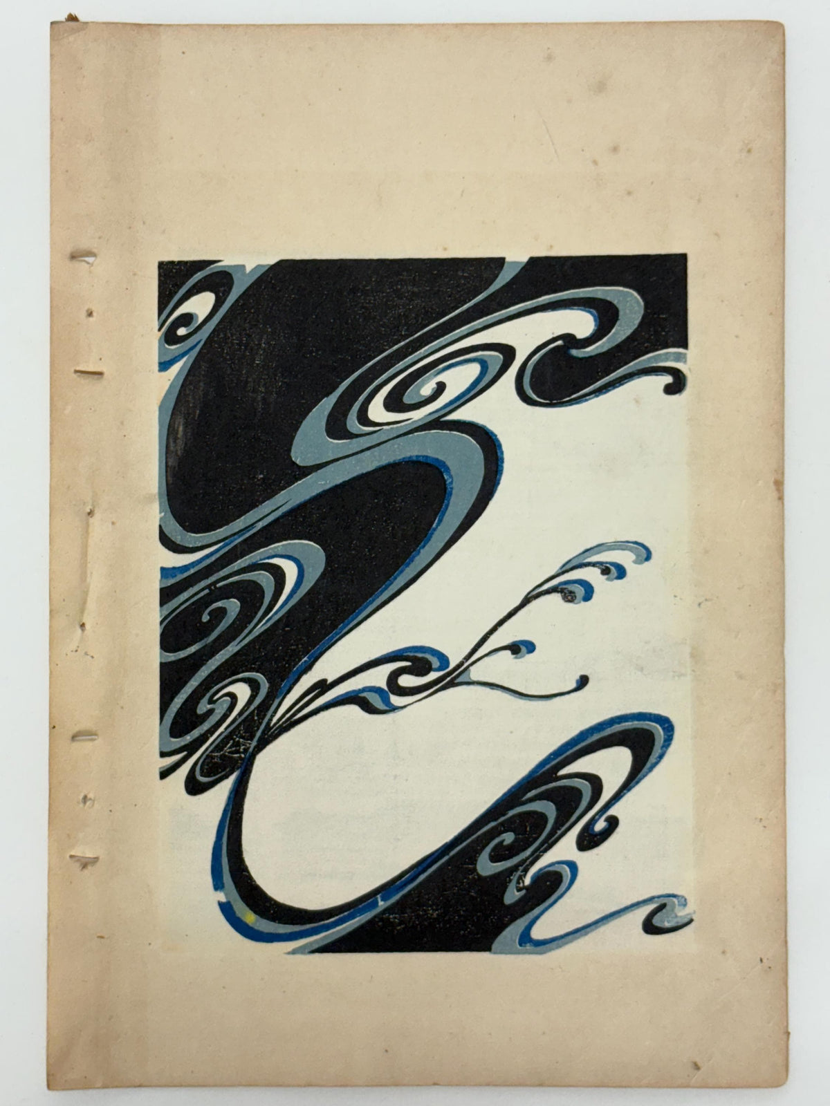 Japanese woodblock print, Around 1900, Shin-Bijutsukai 11