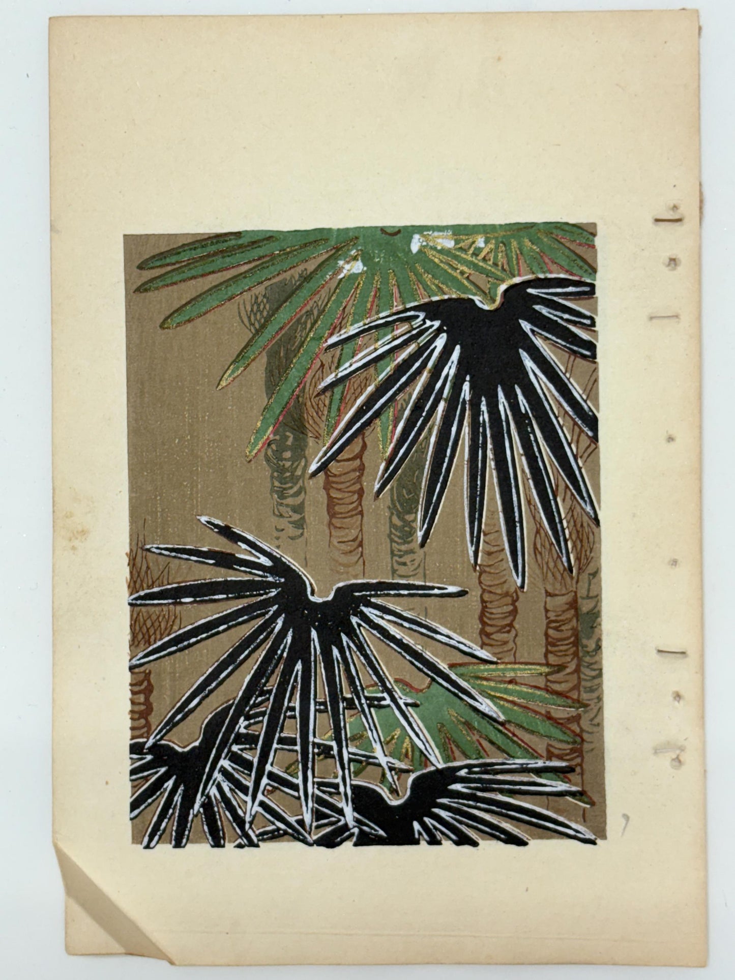 Japanese woodblock print, Around 1900, Shin-Bijutsukai 12