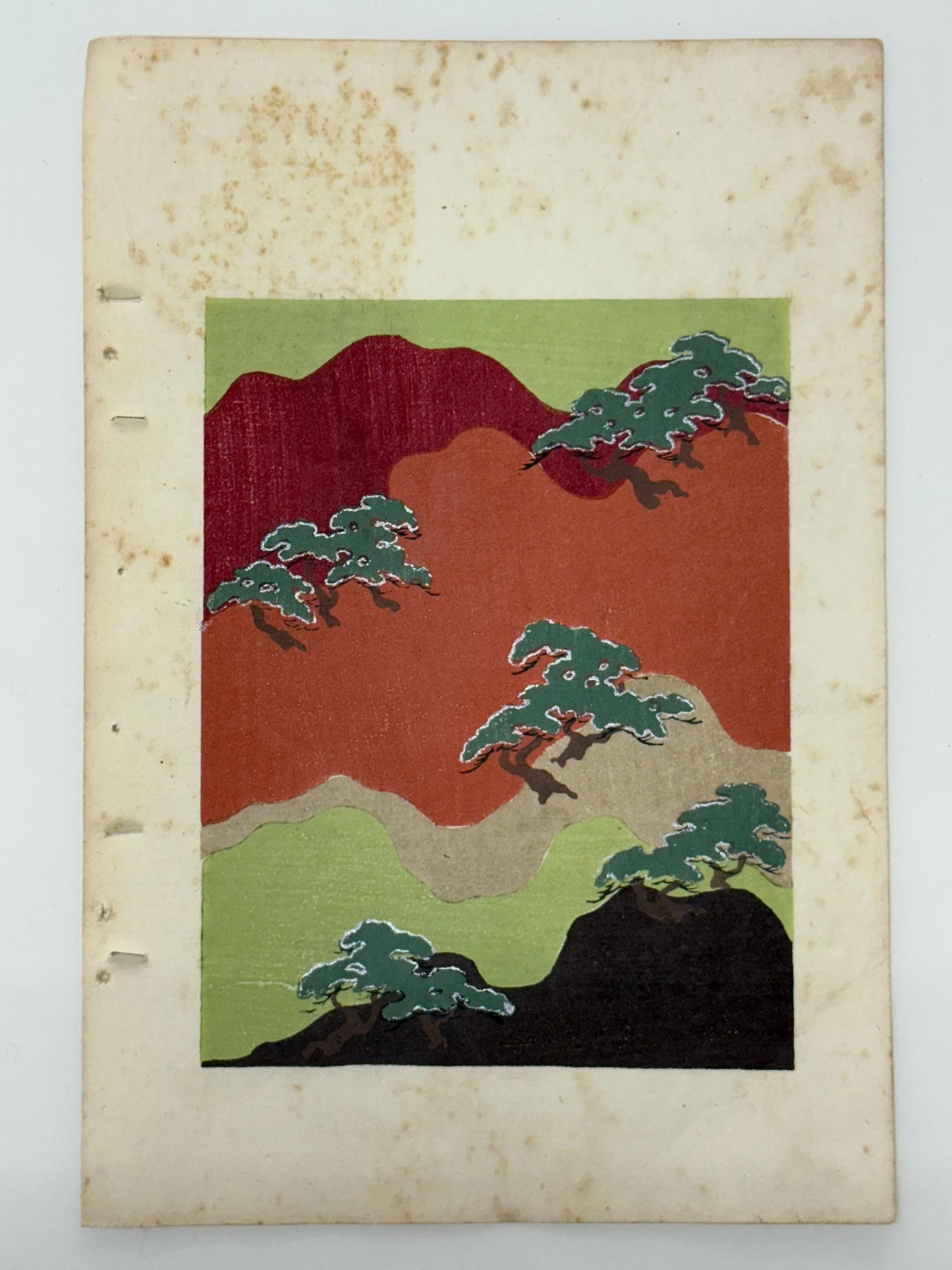 Japanese woodblock print, Around 1900, Shin-Bijutsukai 12