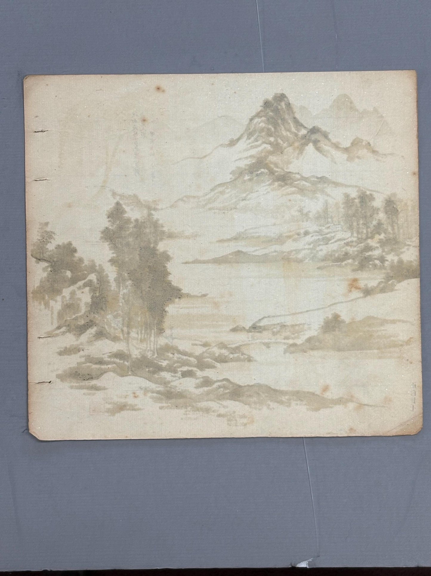 Japanese antique design, lithographic print, around a hundred years ago.