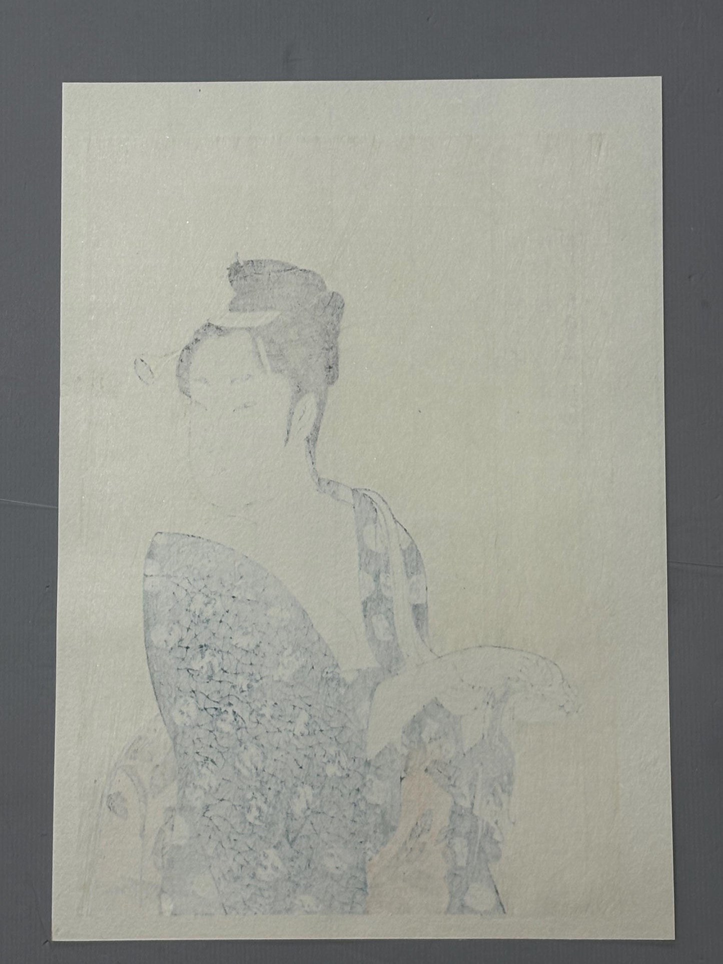 Japanese Ukiyoe, woodcut print, Utamaro, "The Hedonist"
