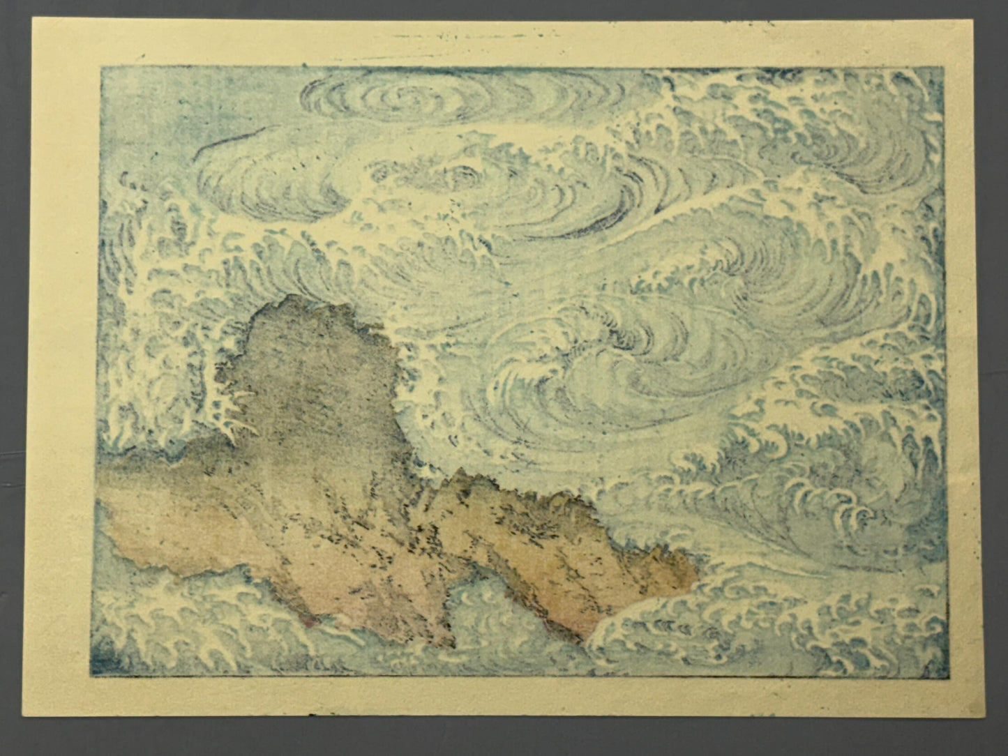 Katsushika Hokusai, "Whirlpools at Awa"