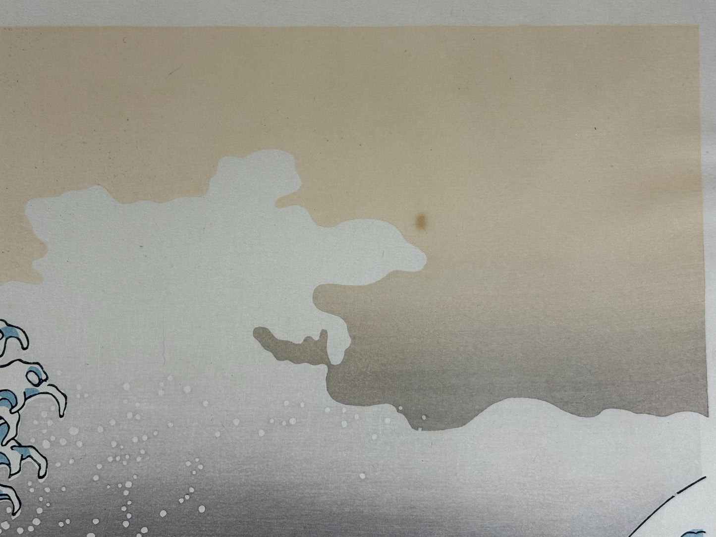 Large size, Hokusai, "The Great Wave off Kanagawa"