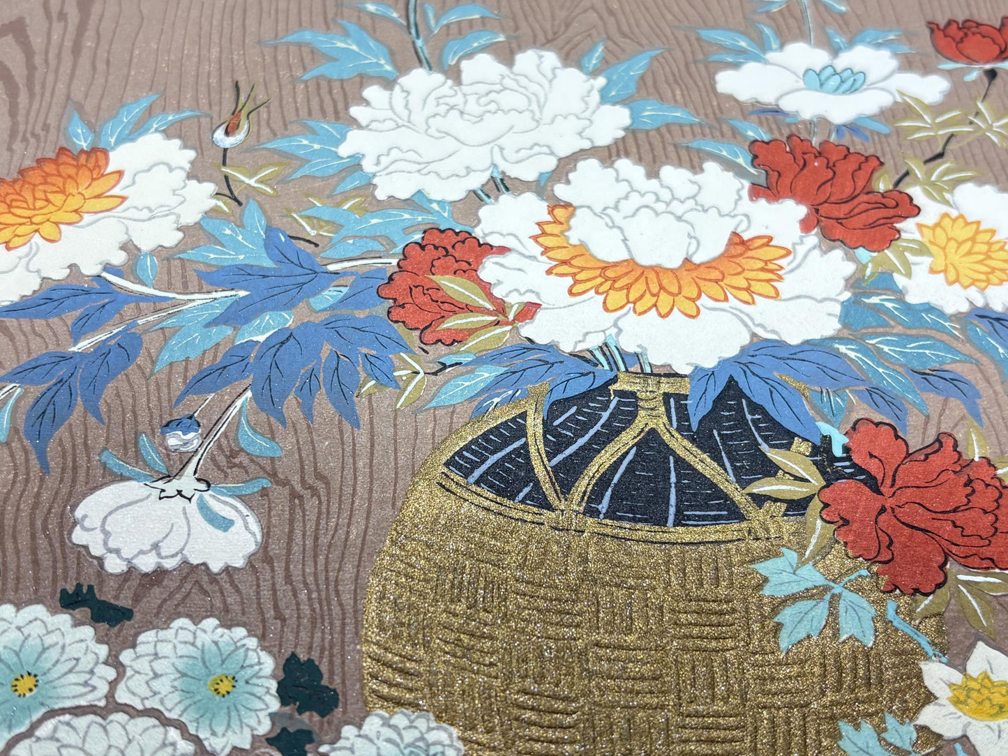 Japanese Woodblock print, 1936, Arashino Shusui, Kano, The essential pictures of Kano School.