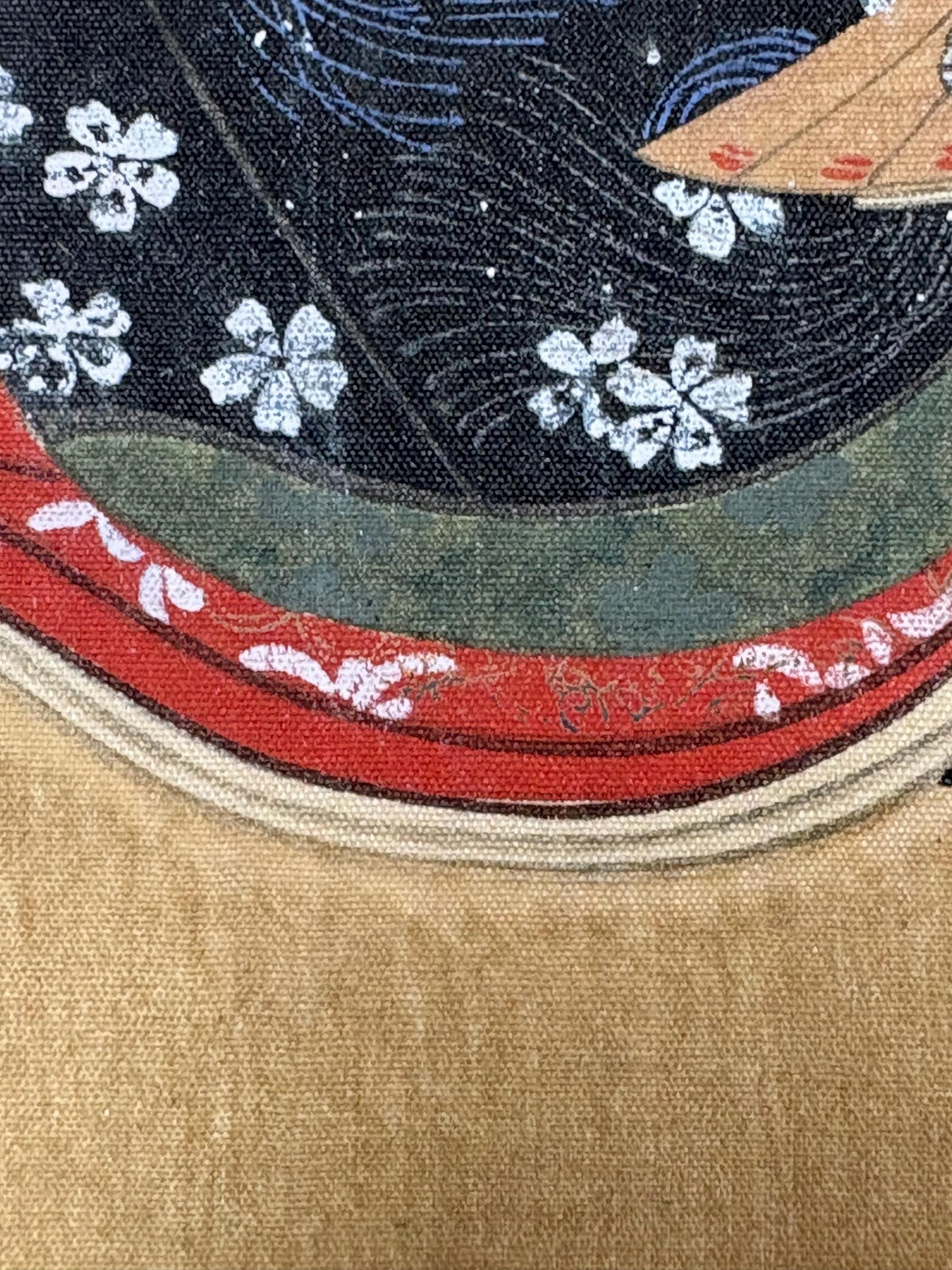 1906, Japanese antique woodblock print, Katsukawa Shundo, from Ukiyoe-ha-gashu.