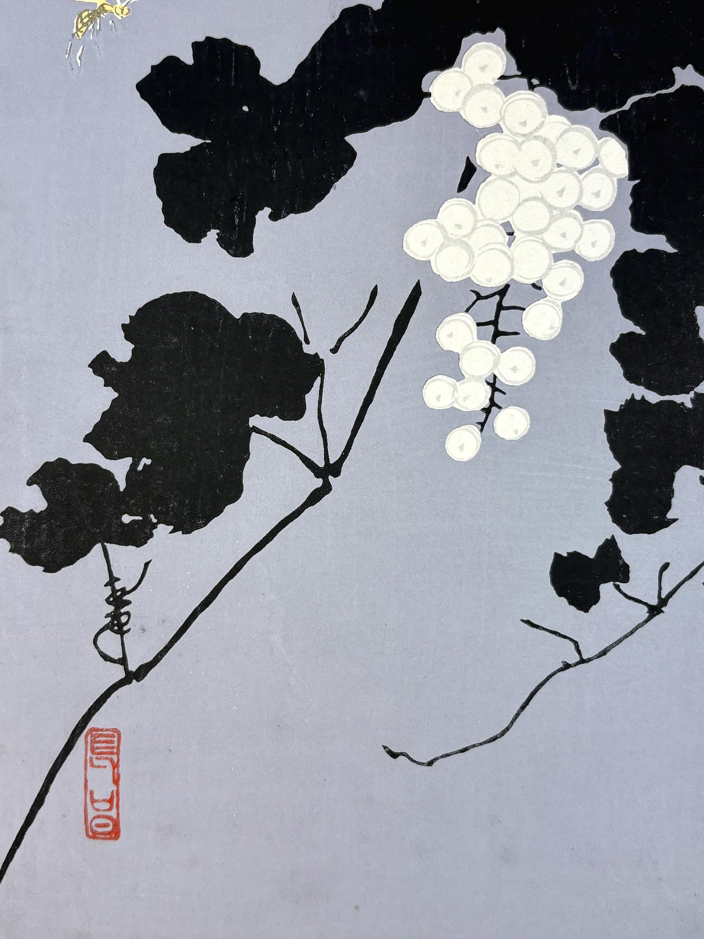 Japanese original woodblock print, 1934, Kyobashi Masuichi, "Tansai-Gafu". 12