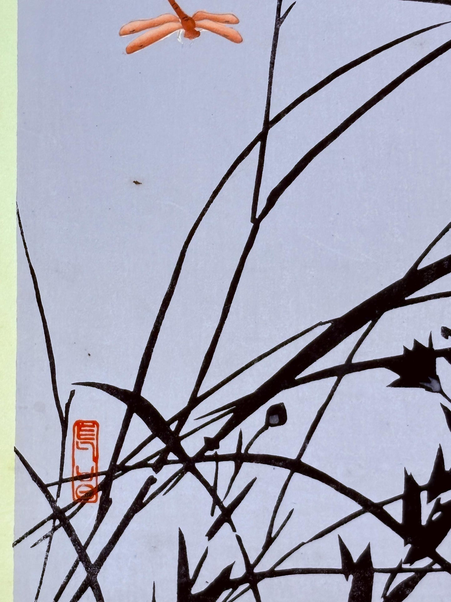 Japanese original woodblock print, 1934, Kyobashi Masuichi, "Tansai-Gafu".