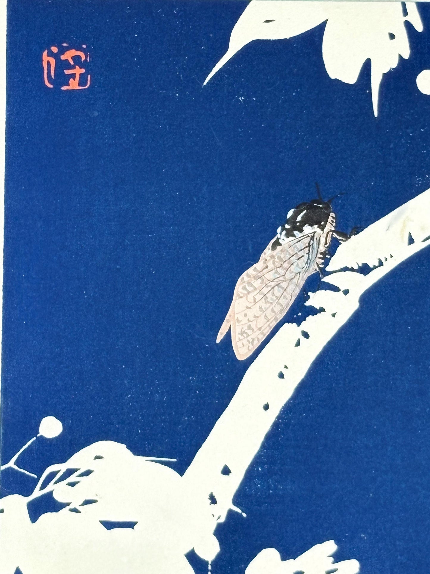 Japanese original woodblock print, 1934, Kyobashi Masuichi, "Tansai-Gafu".