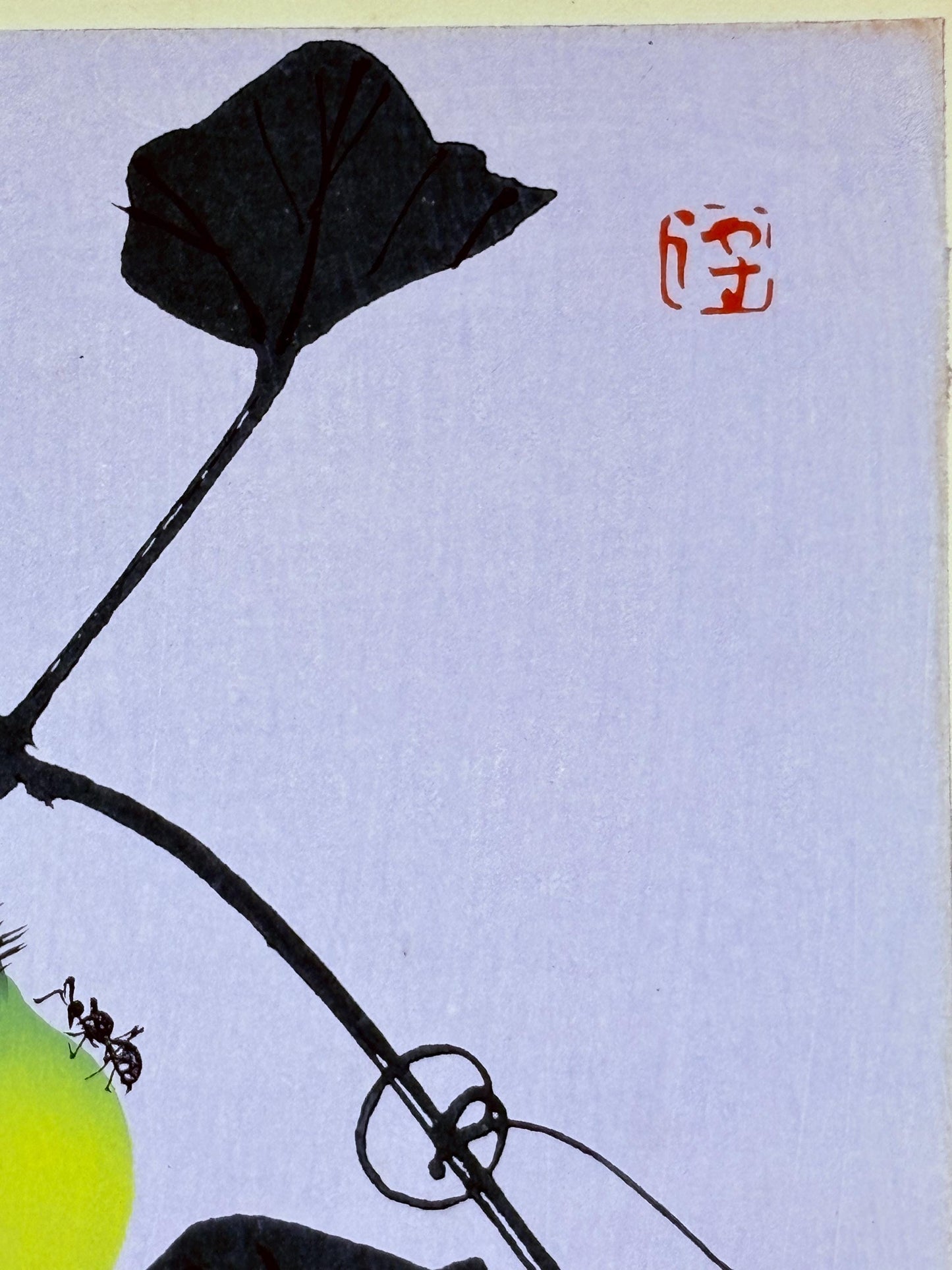 Japanese original woodblock print, 1934, Kyobashi Masuichi, "Tansai-Gafu".
