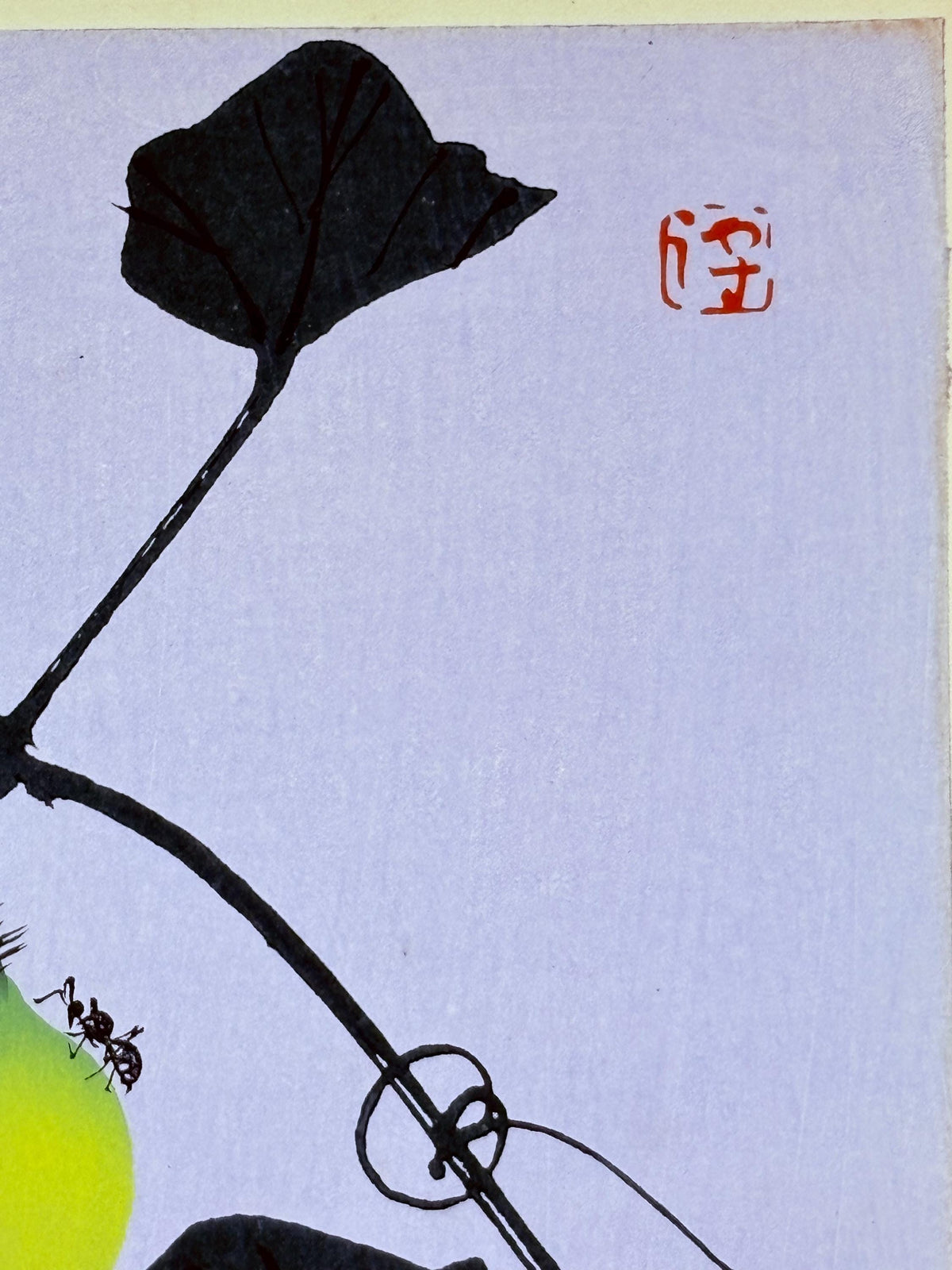 Japanese original woodblock print, 1934, Kyobashi Masuichi, "Tansai-Gafu".