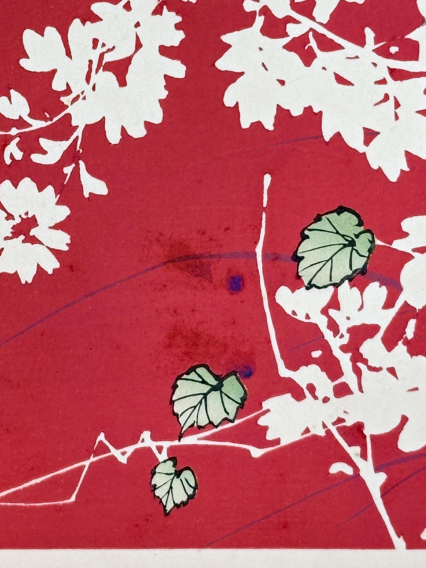 Japanese original woodblock print, 1934, Kyobashi Masuichi, "Tansai-Gafu".