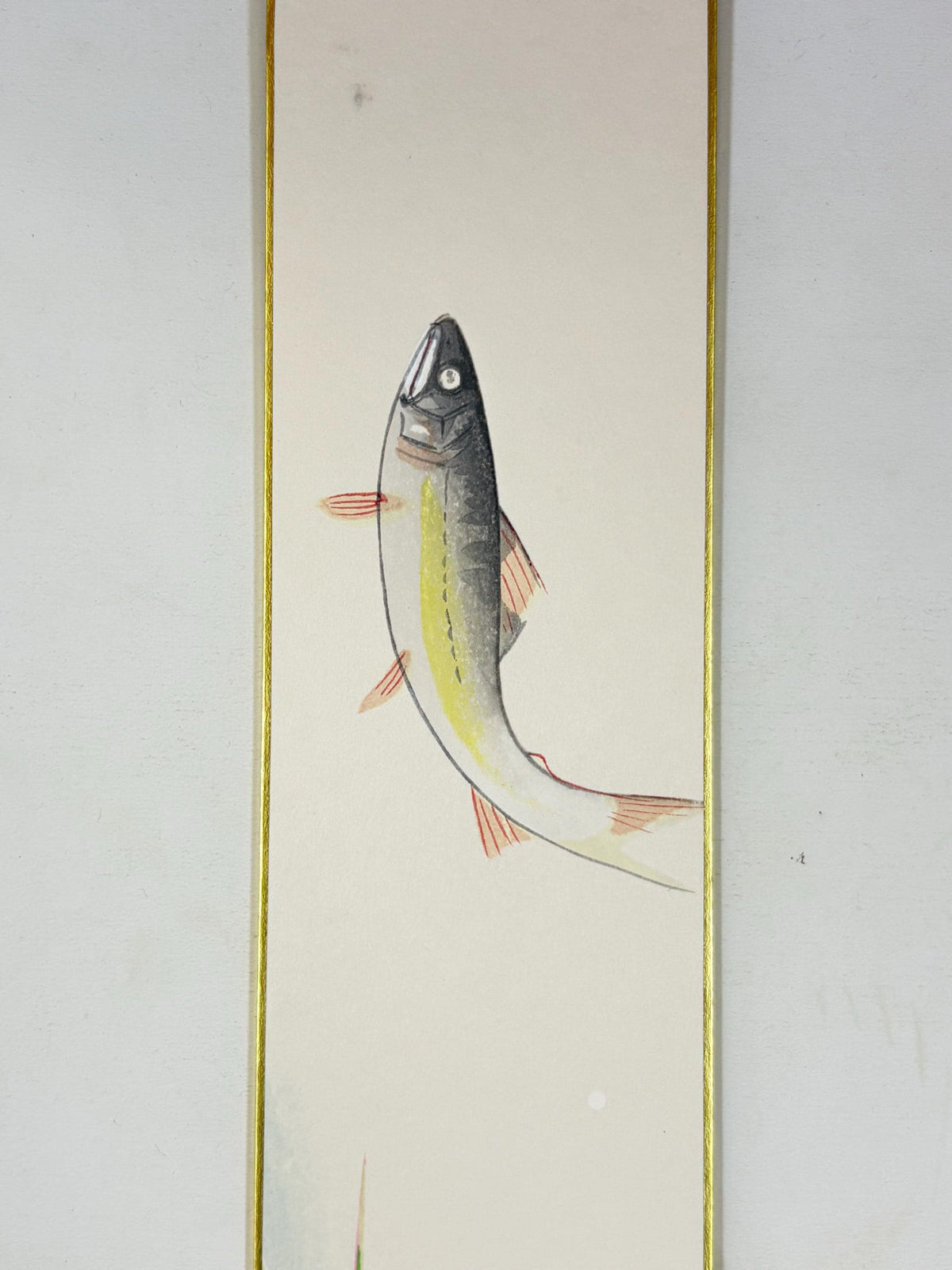Japanese woodblock print, Fukuda Suiko,"Ayu"