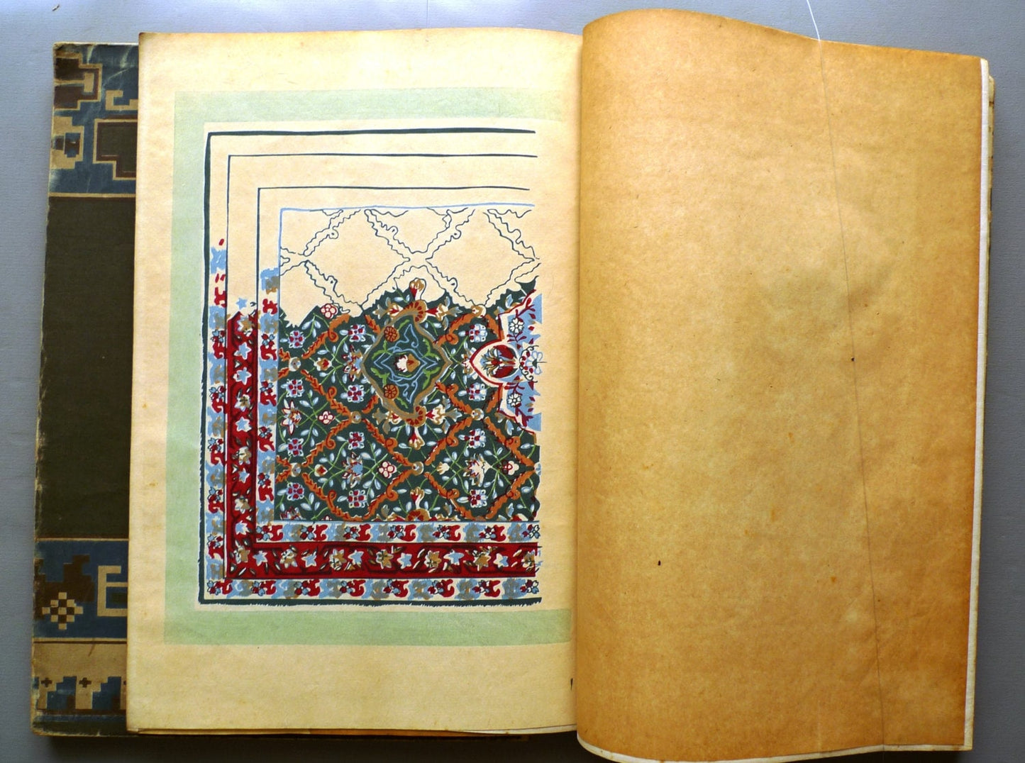 1903, Japanese woodcut design book, Goto Ryuko, "Sekai Sarasa"