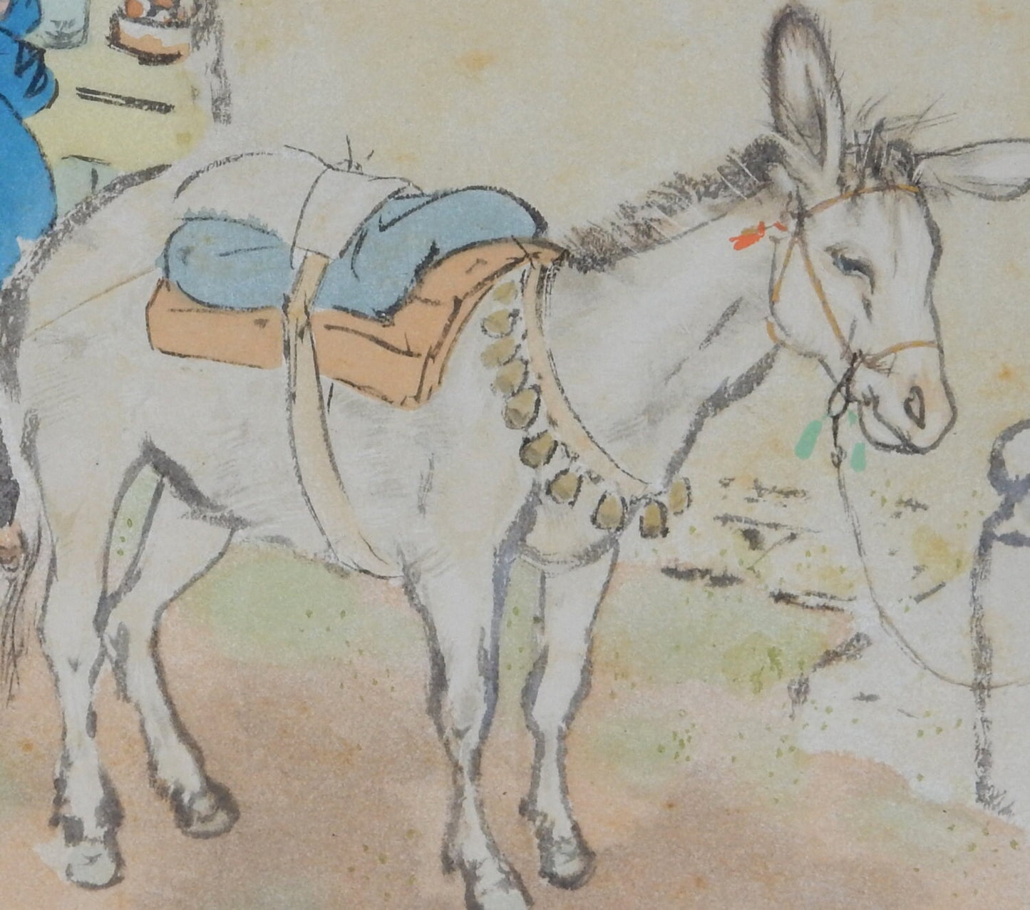 1936, Japanese antique print, Takeuchi Seihō, "Suzhou"