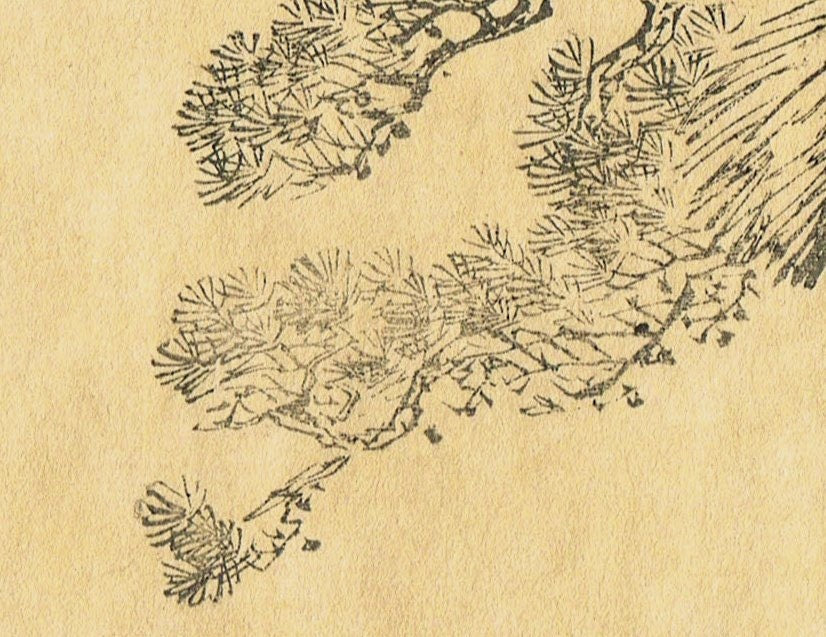 Japanese woodblock print, 1891, Japanese antique woodblock print, Matsumoto Fuko, "Sakurai, Kusunoki Masashige, Masatsura"