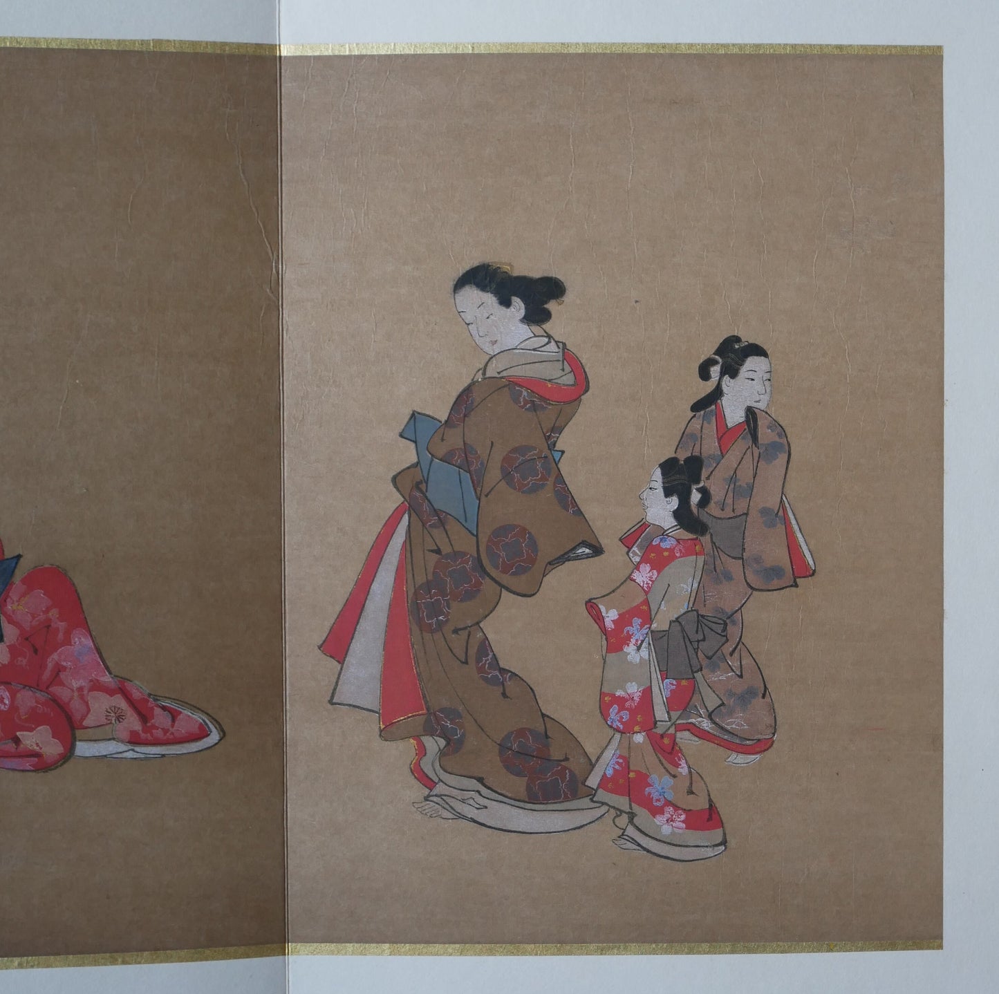Japanese antique Ukiyoe, woodcut print, 1906, Japanese antique woodblock print, Miyagawa Choshun, from Ukiyoe-ha-gashu.