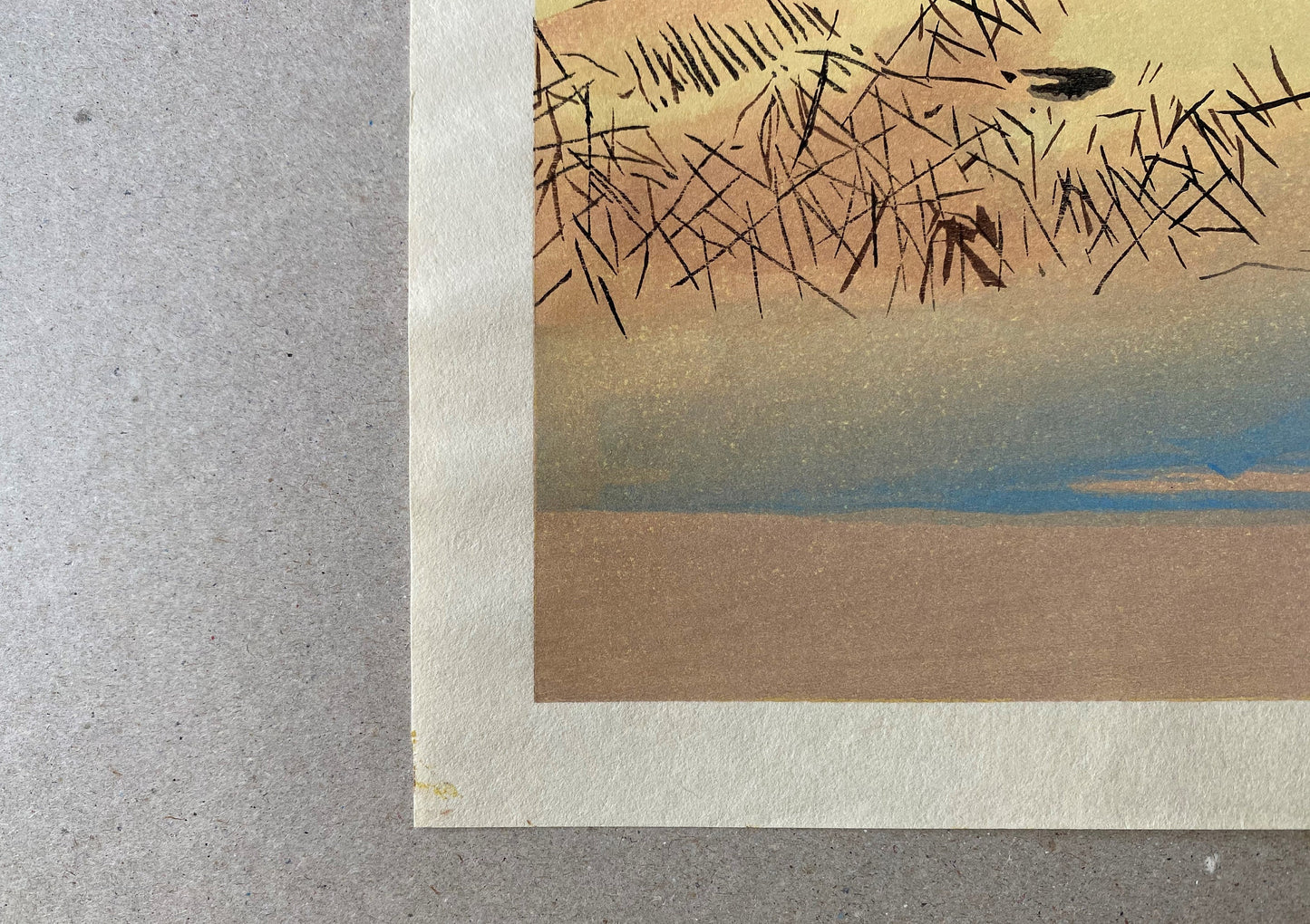 Large size, Japanese woodblock print, Kano Tanyu, Fujiwara Sadaie.