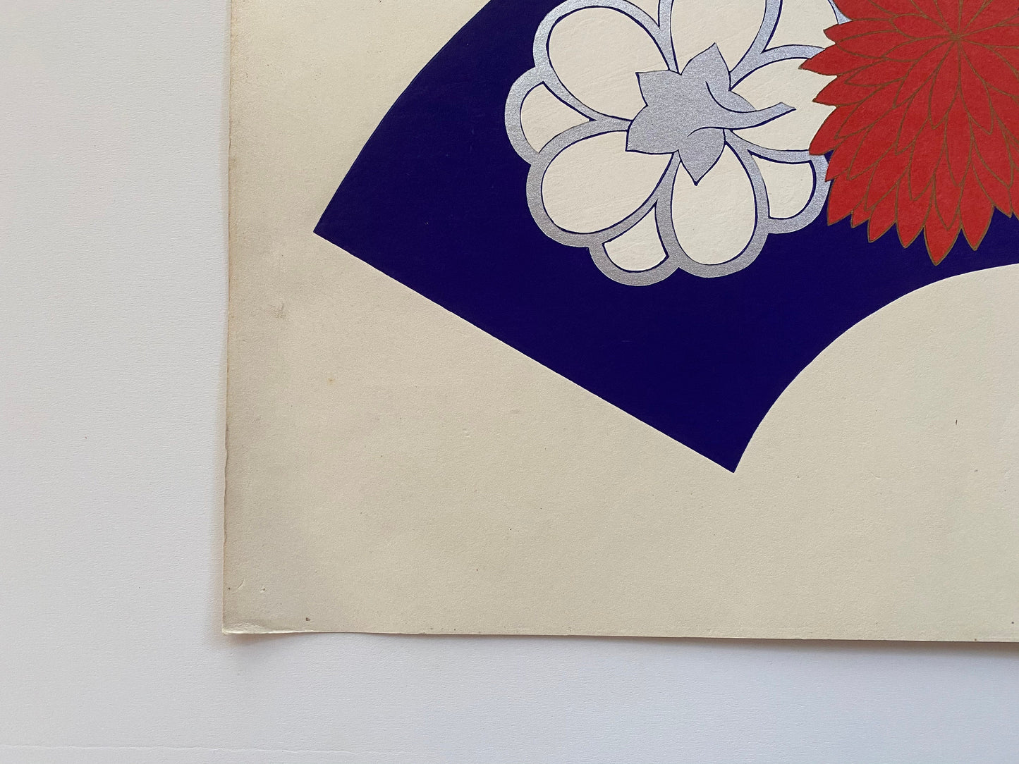 Japanese antique woodblock print, Design, 1938, Chinpei Yamaoka, "Kokugasen". 6