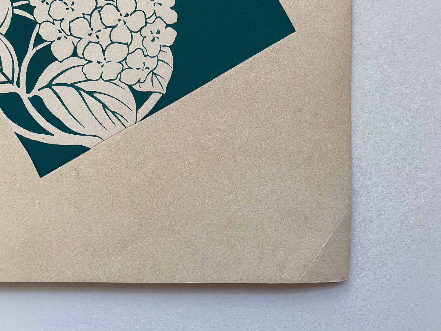 Japanese antique woodblock print, Design, 1938, Chinpei Yamaoka, "Kokugasen". 4