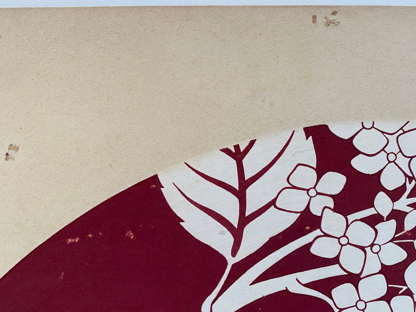 Japanese antique woodblock print, Design, 1938, Chinpei Yamaoka, "Kokugasen". 2
