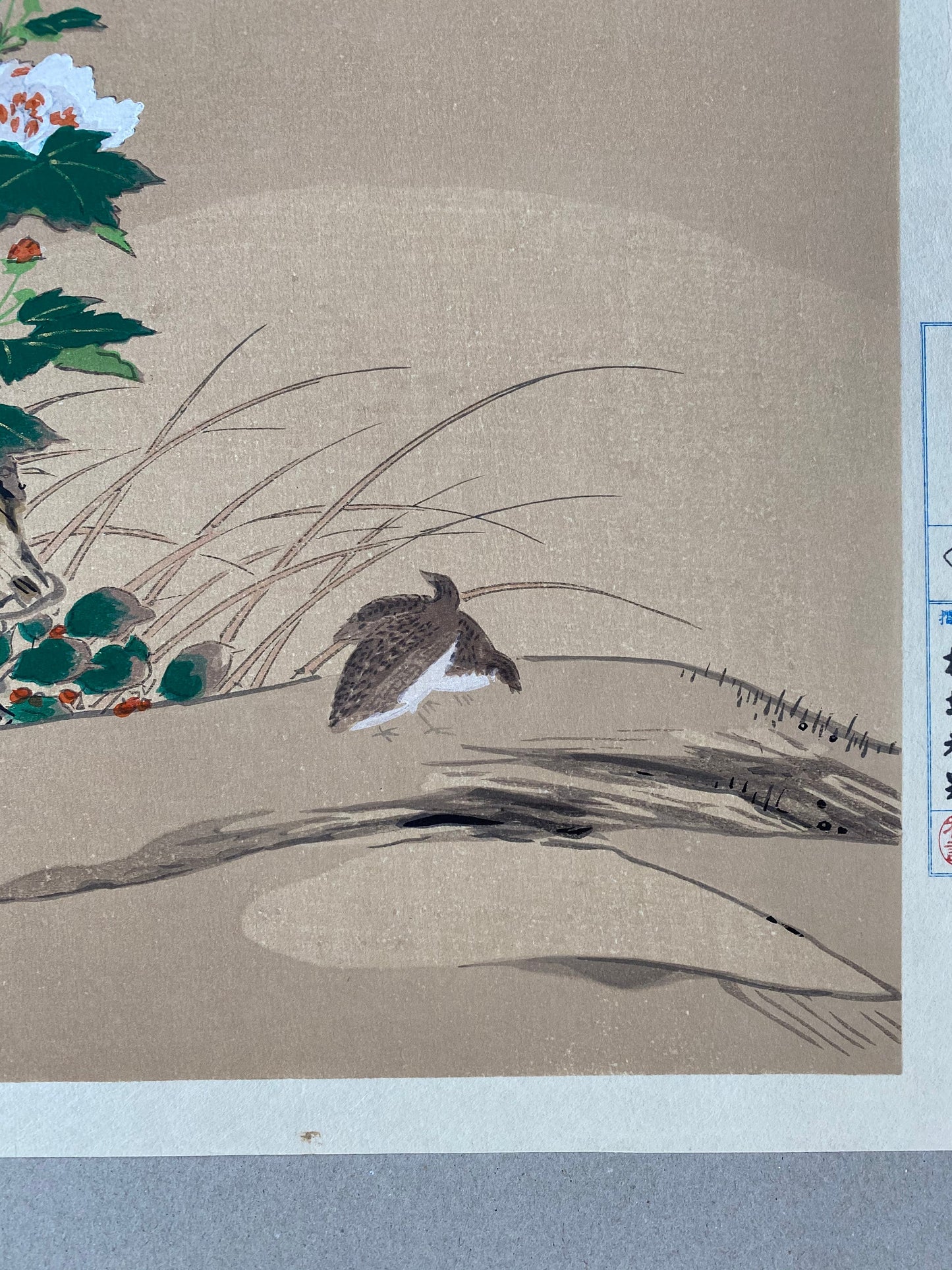 Japanese woodblock print, Kano Sanraku, Large size.