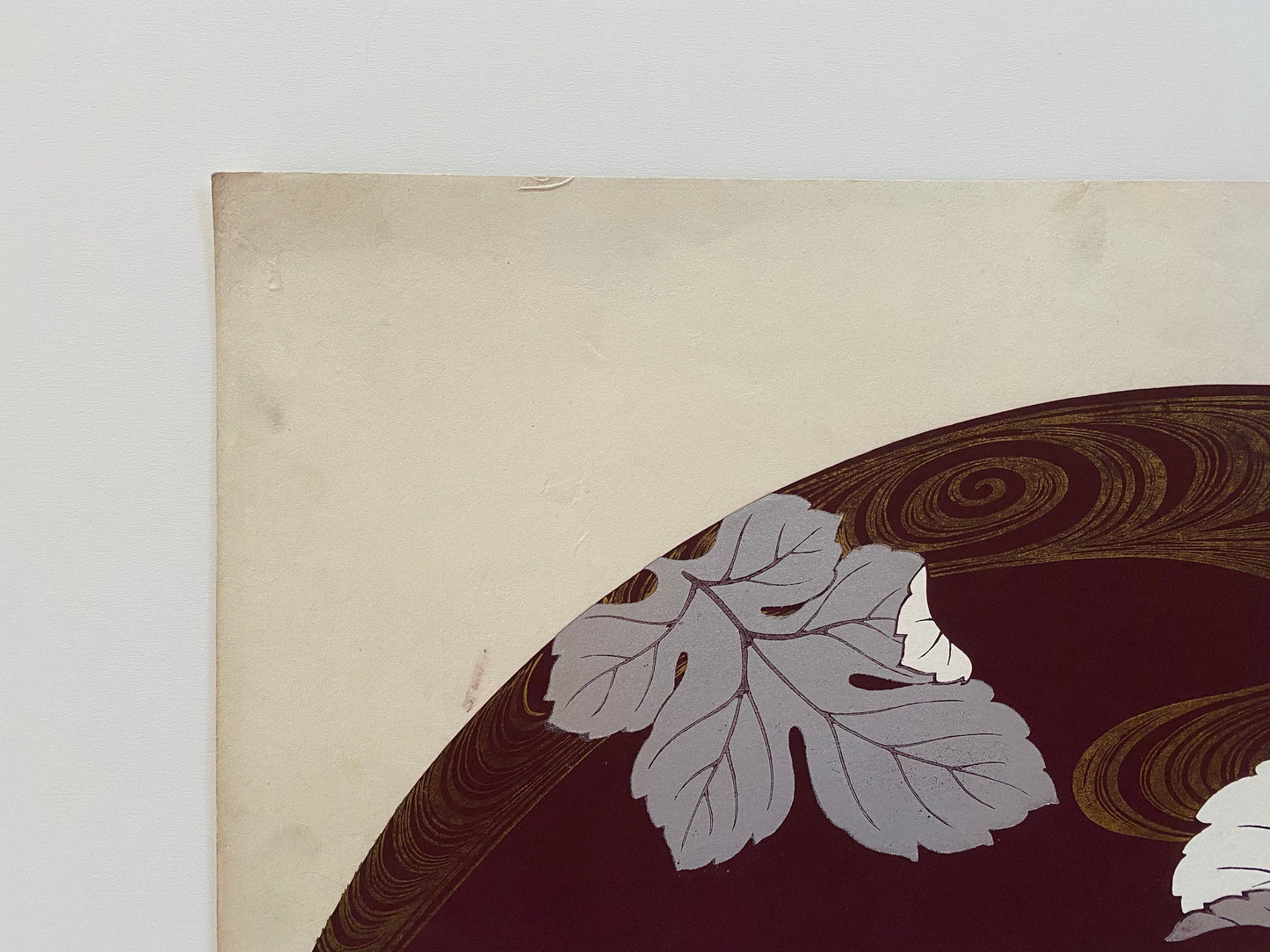 Japanese antique woodblock print, Design, 1938, Chinpei Yamaoka, "Kokugasen". 10