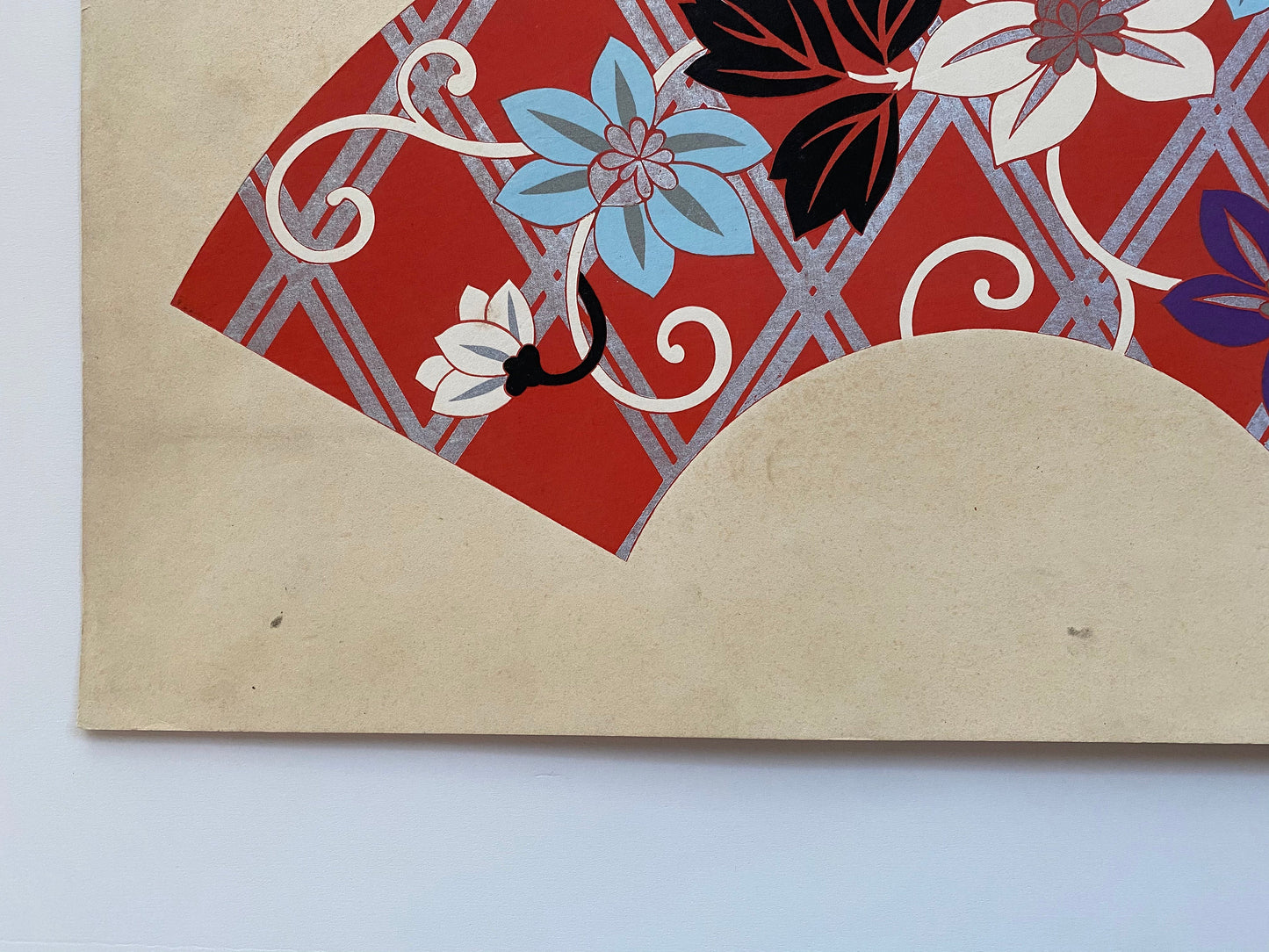 Japanese antique woodblock print, Design, 1938, Chinpei Yamaoka, "Kokugasen". 8