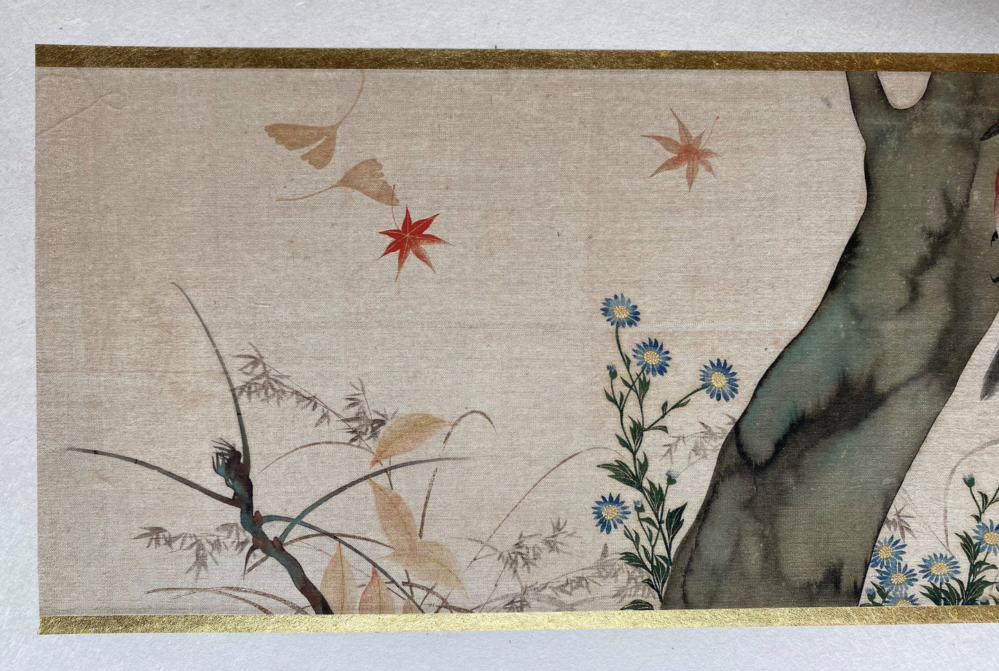 Japanese woodblock print, 1907, Sakai Hohitsu, Flowers and Birds of the Four Seasons 2