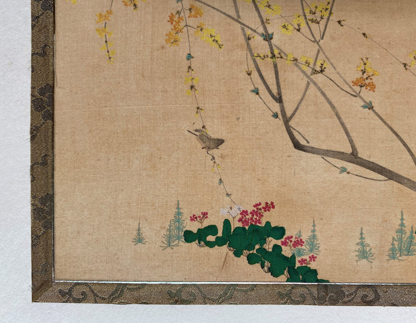Japanese woodblock print, 1907, Sakai Hohitsu, Flowers and Birds 2