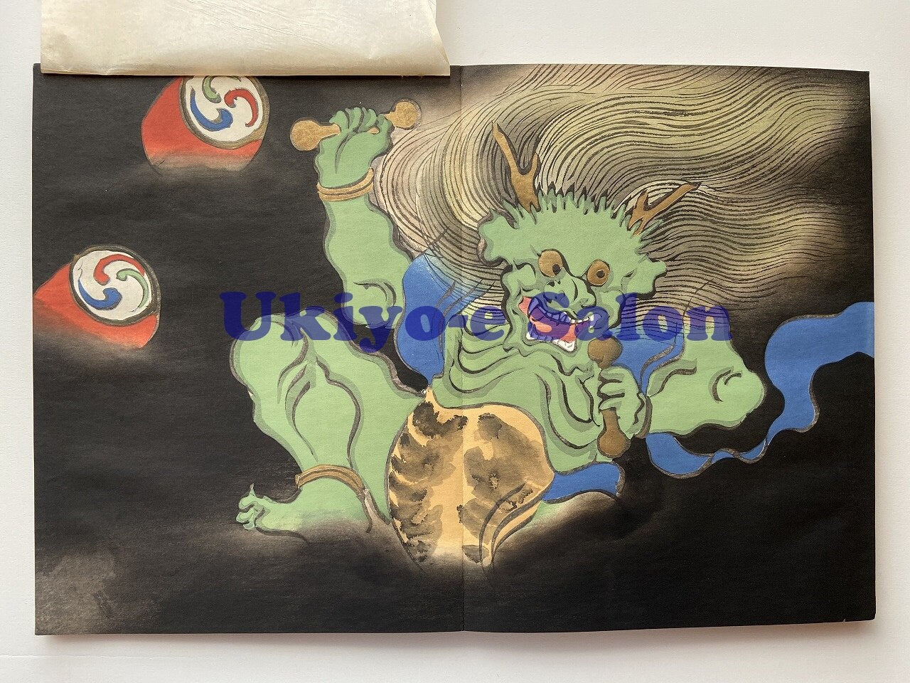 Japanese  woodcut design book, 1909, Kamisaka Sekka, "World of Things (Momoyogusa)", 2 volumes.