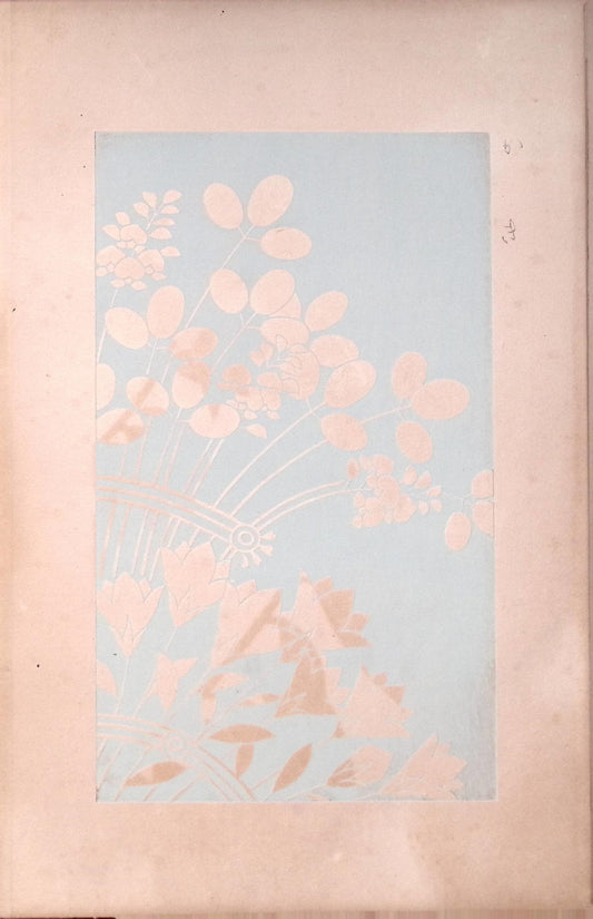 Japanese design, antique, woodcut print, 1932,  Kawarazaki Kodo
