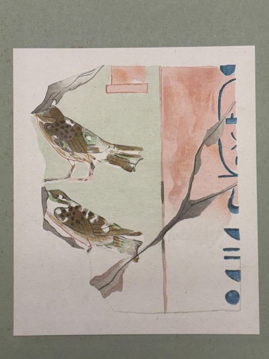 Japanese antique woodblock print, Design, 1929, Modern Egyptian style 12