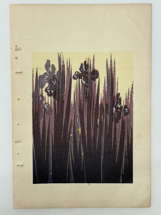 Japanese woodblock print, Around 1900, Shin-Bijutsukai 9