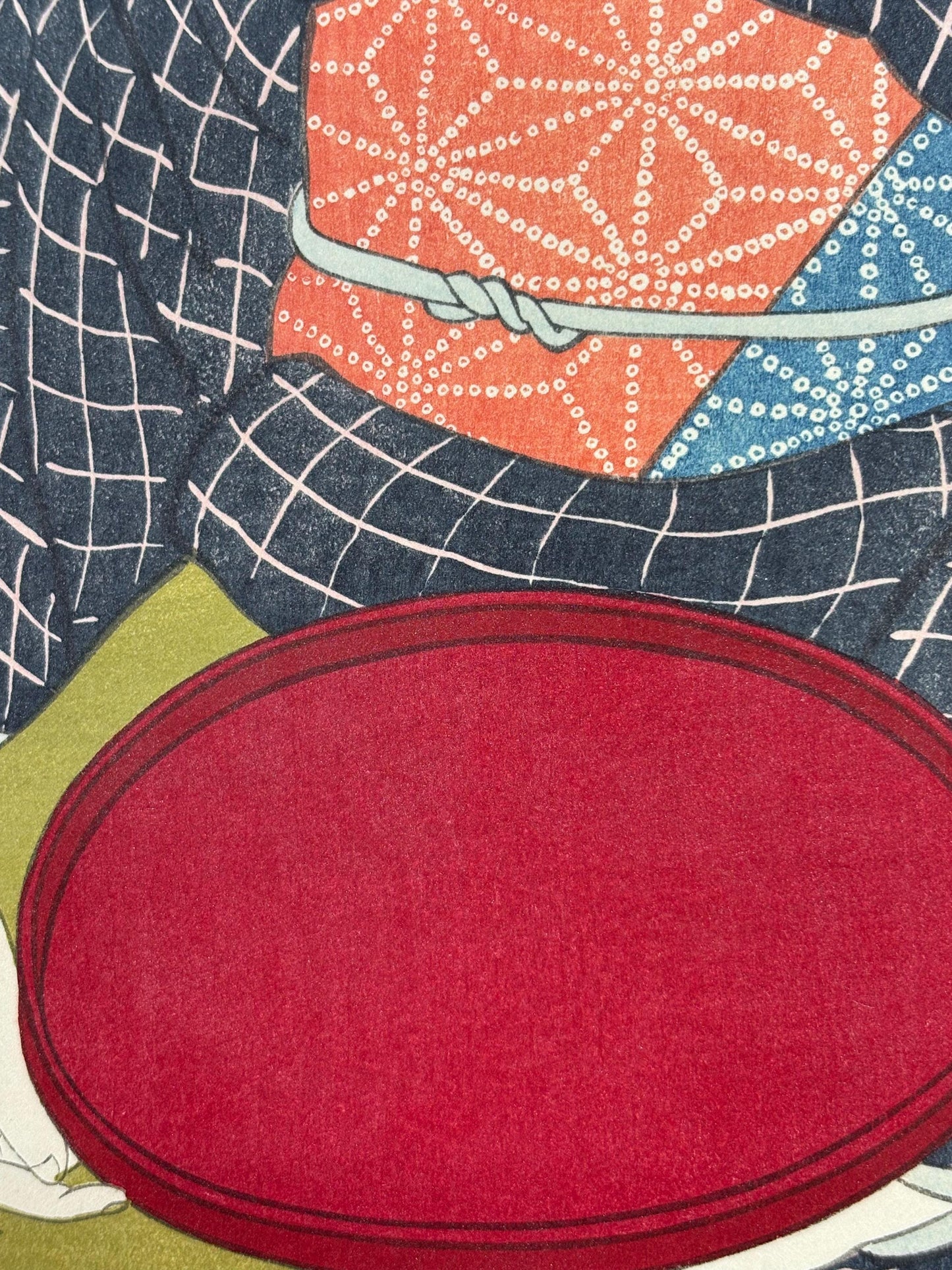 Japanese Ukiyoe, Shin-Hanga, Woodblock print, Hashiguchi Goyo, "Waitress with a Red Tray"