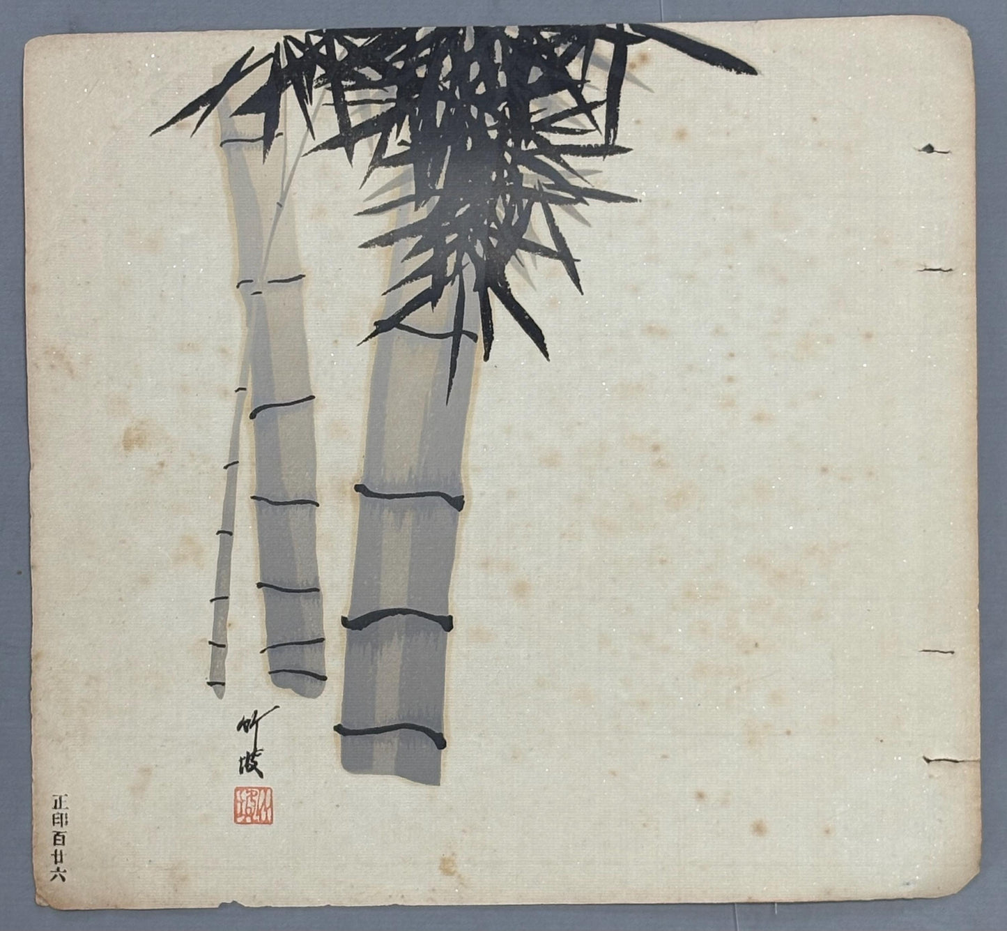 Japanese antique design, lithographic print, around a hundred years ago.