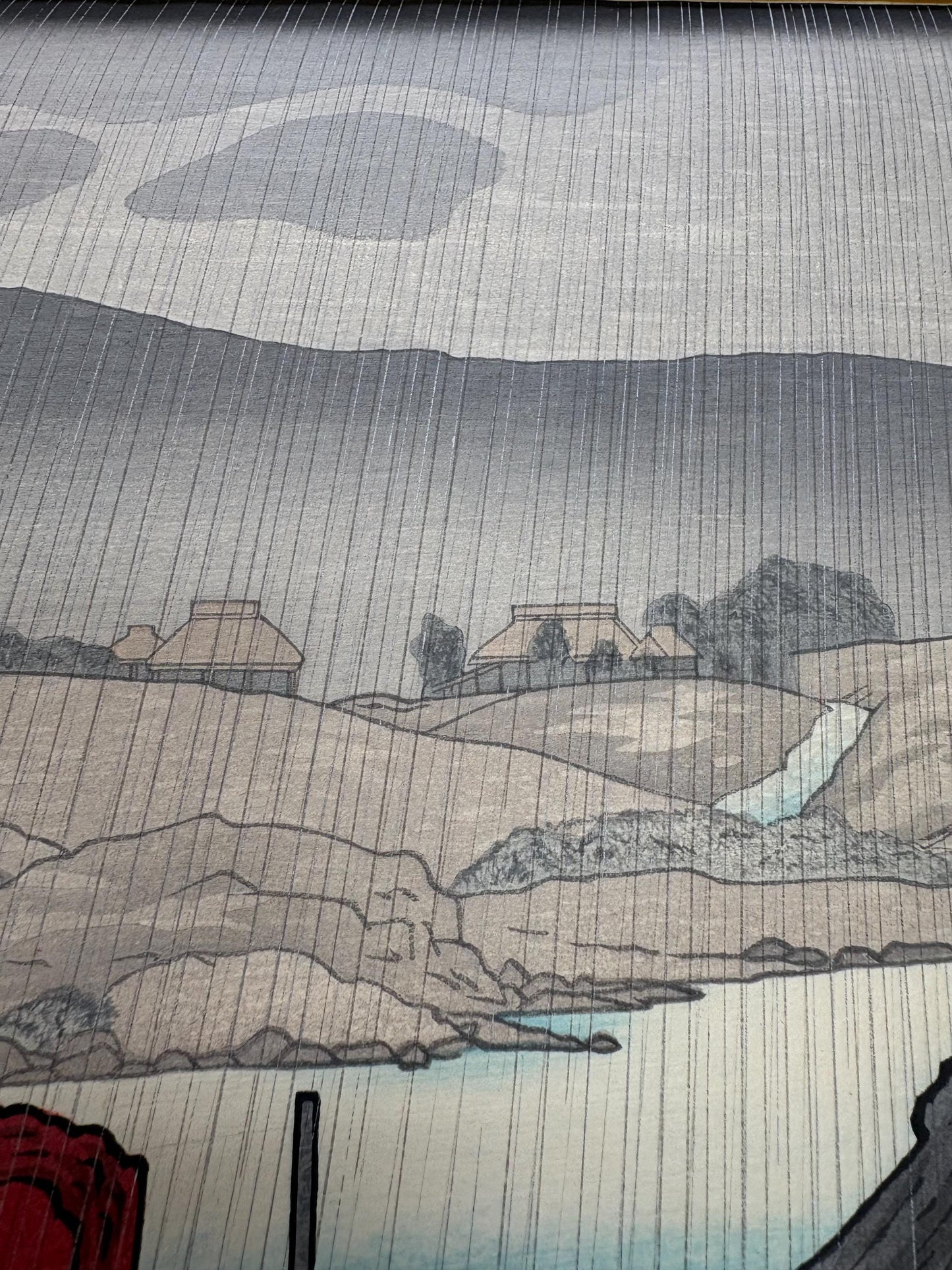 Japanese Ukiyoe, Shin-Hanga, Woodblock print, Hashiguchi Goyo, "Yabakei".