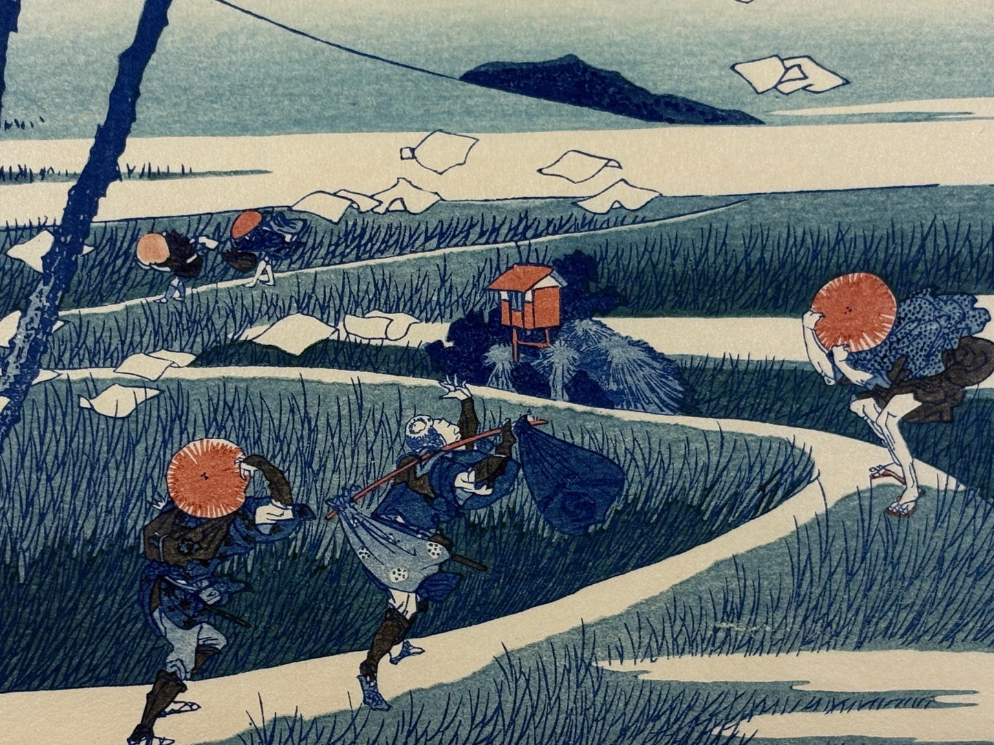 Hokusai, "Ejiri in Suruga Province"