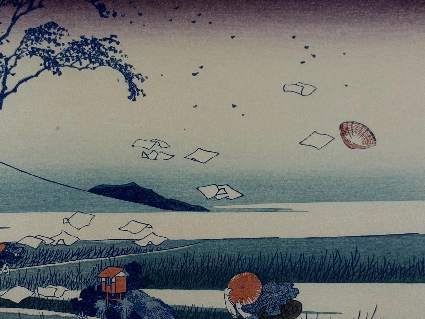 Hokusai, "Ejiri in Suruga Province"