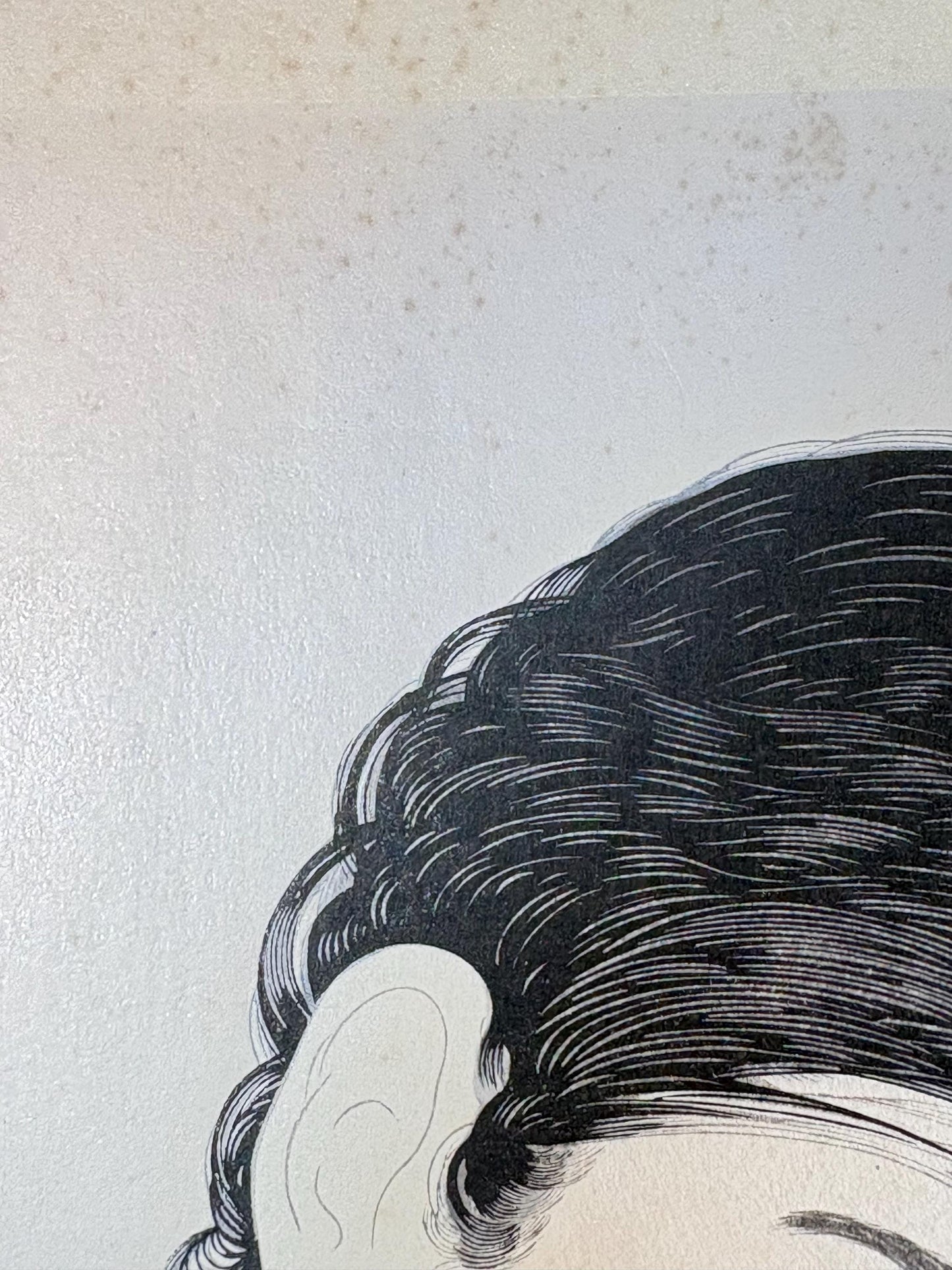 Hashiguchi Goyo, "Woman Combing her Hair"