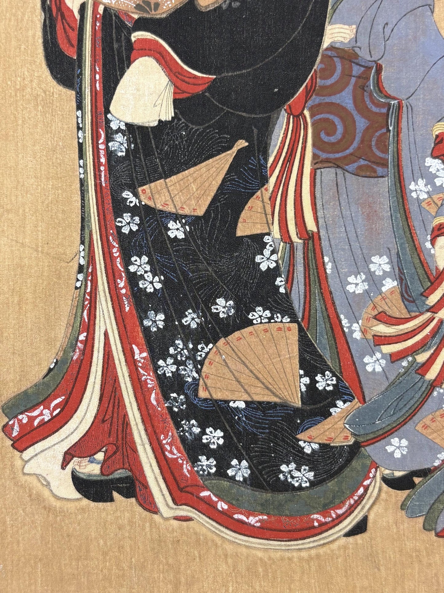 1906, Japanese antique woodblock print, Katsukawa Shundo, from Ukiyoe-ha-gashu.