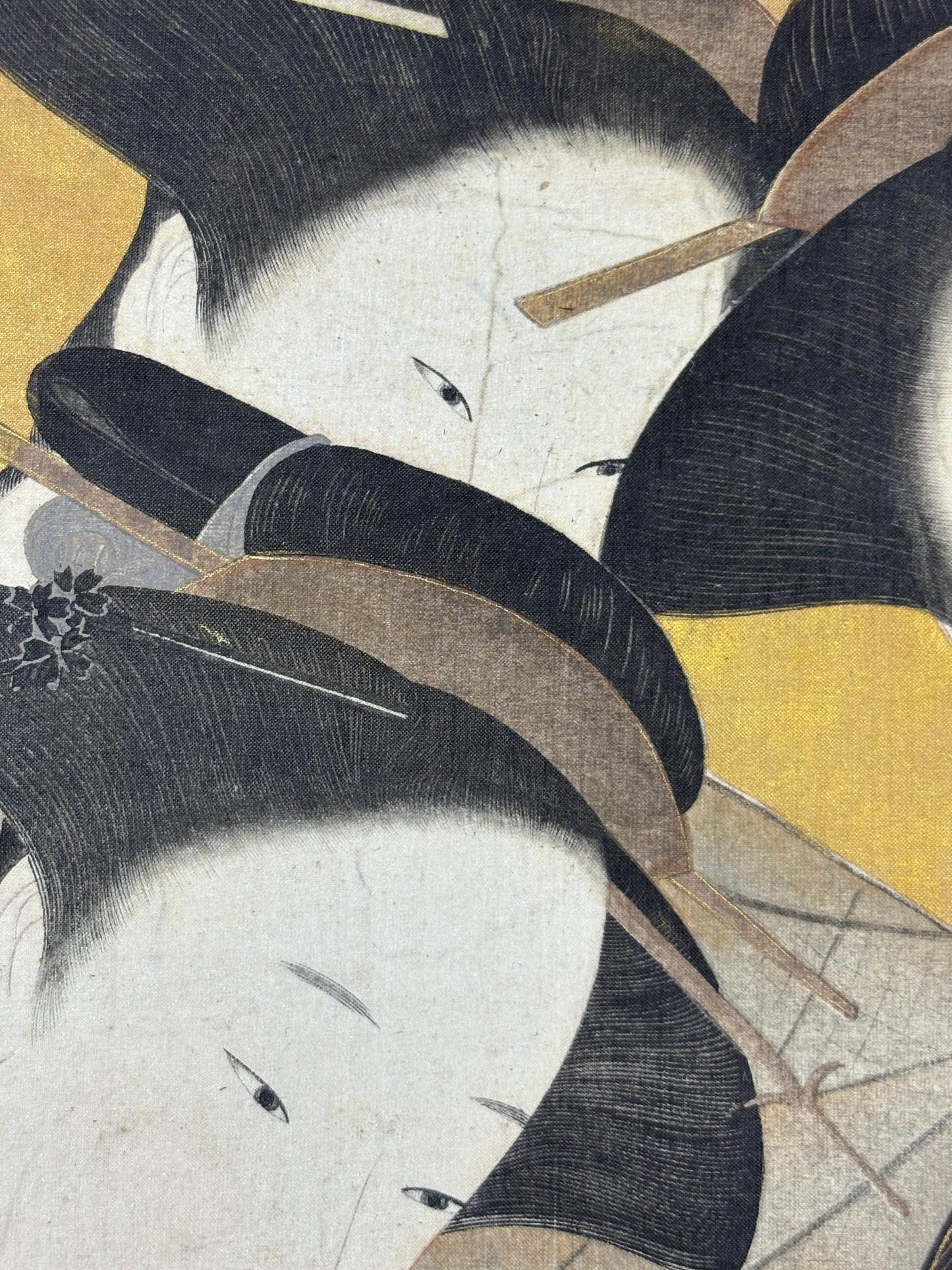 1906, Japanese antique woodblock print, Katsukawa Shunsho, "美人図", from Ukiyoe-ha-gashu.