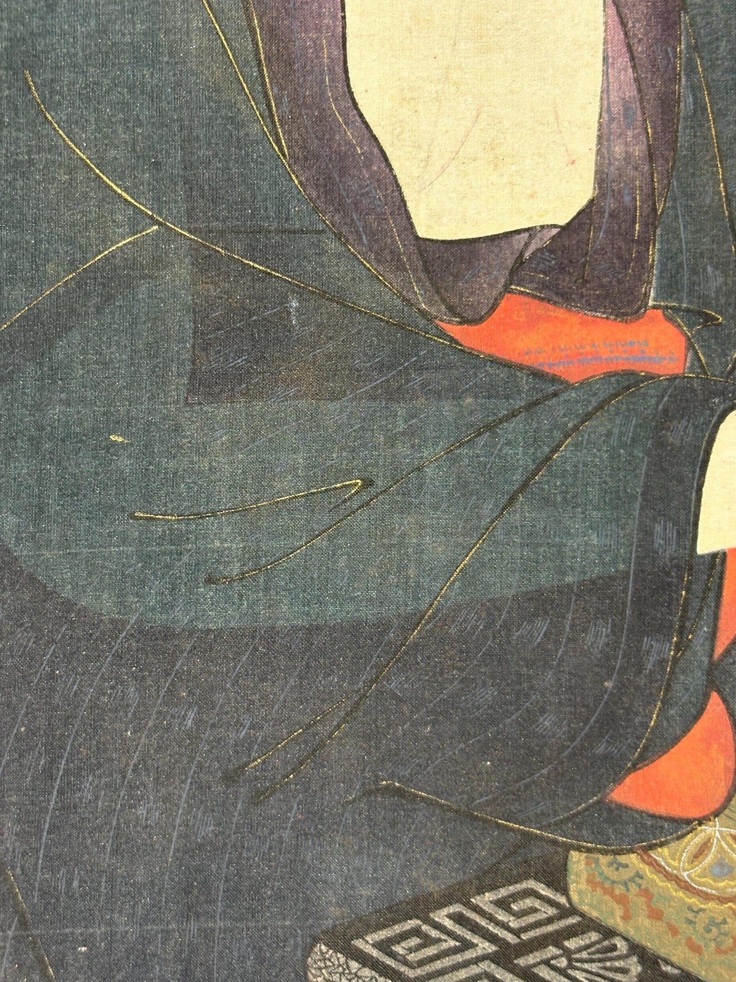1906, Japanese antique woodblock print, Katsukawa Shunsho, "美人図", from Ukiyoe-ha-gashu.